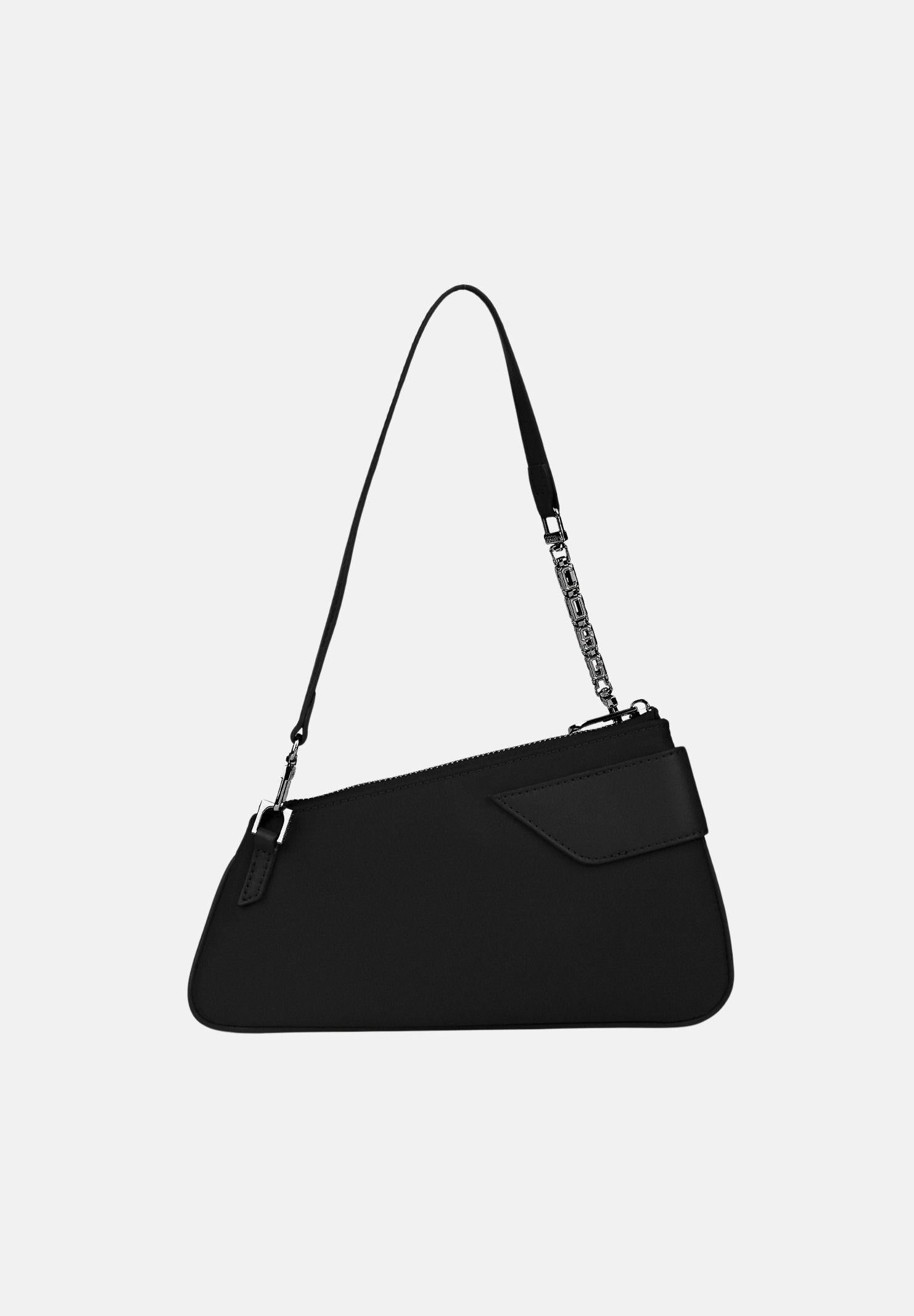 GCDS Borsa a spalla Comma Notte nera da donna GCDSMCN002 99 GCDS