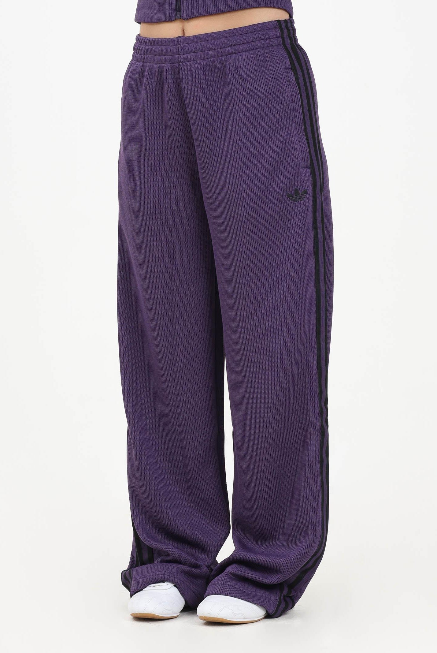 ADIDAS ORIGINALS Pantalone sportivo Adicolor Firebird Knit viola da donna JV7523 ADIDAS ORIGINALS