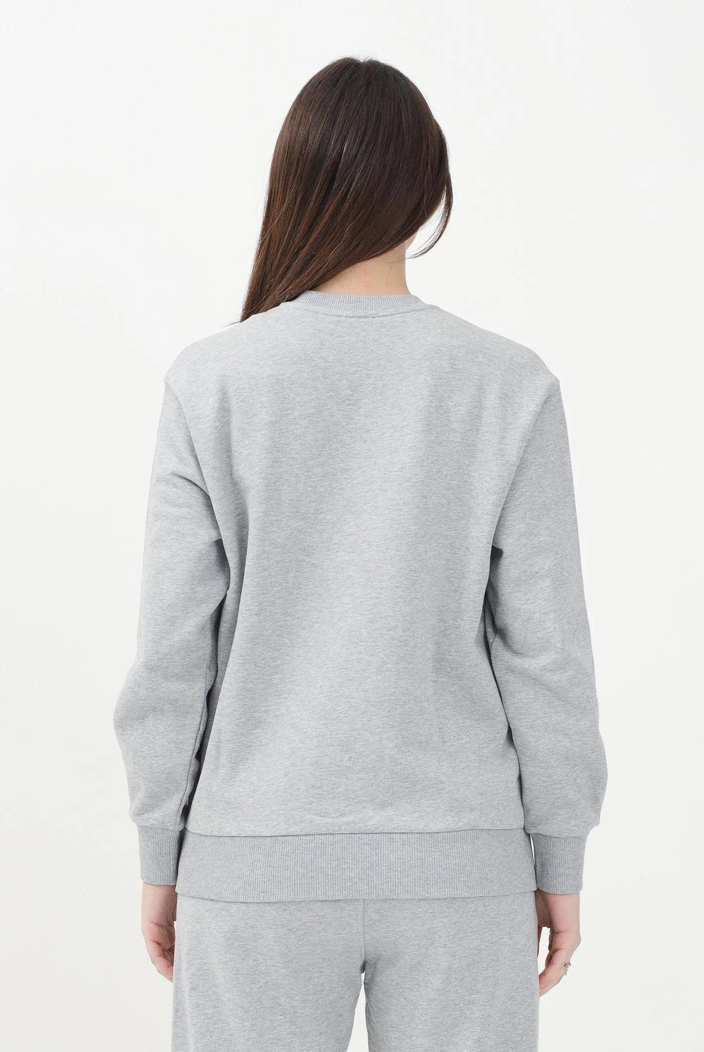 DIESEL Felpa girocollo Sginnd Over grigia per donna, ragazzi e bambini J022340GEAD K963 DIESEL