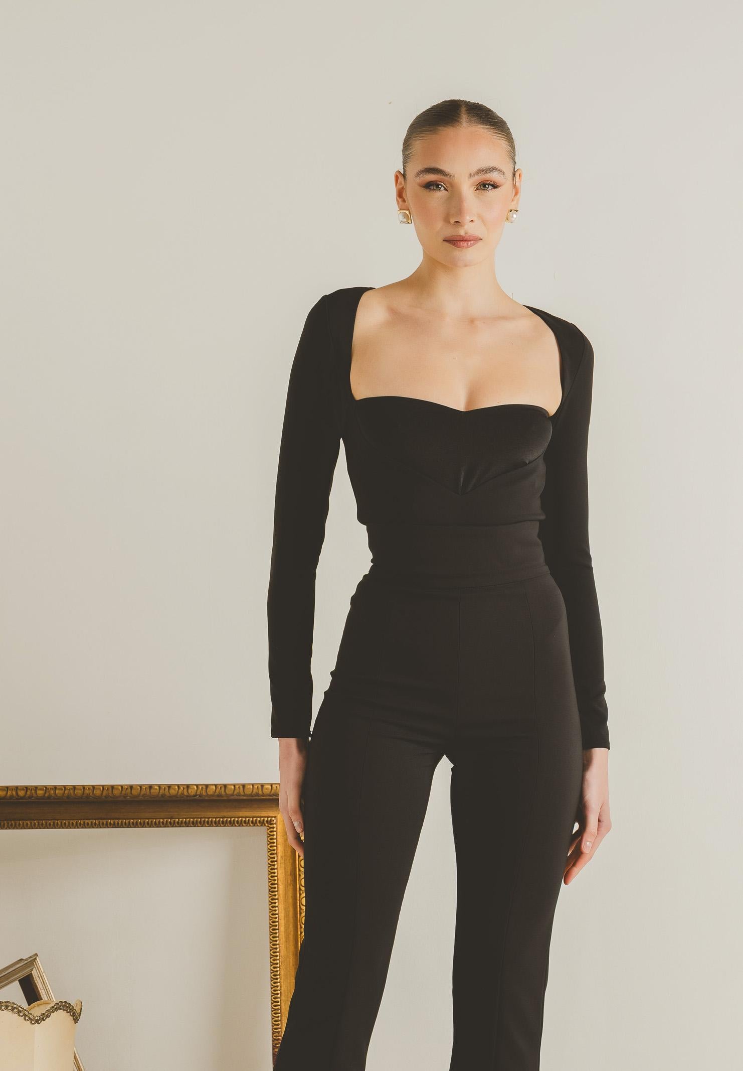 SANTAS Body AUDACE nero da donna PV2627 NE SANTAS