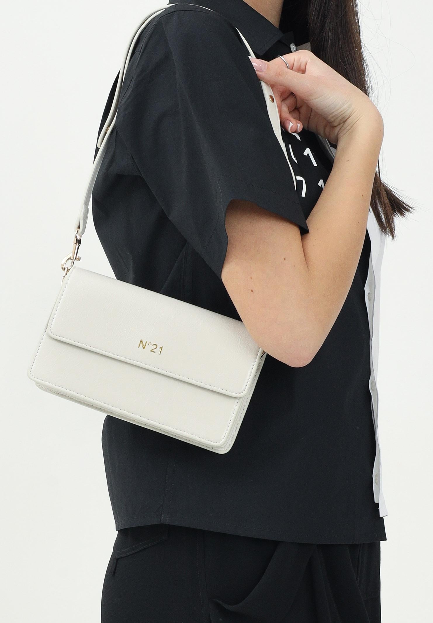 N21 Pochette champagne da donna effetto lucido dalla forma rettangolare N2104RN0246 0N718 N21