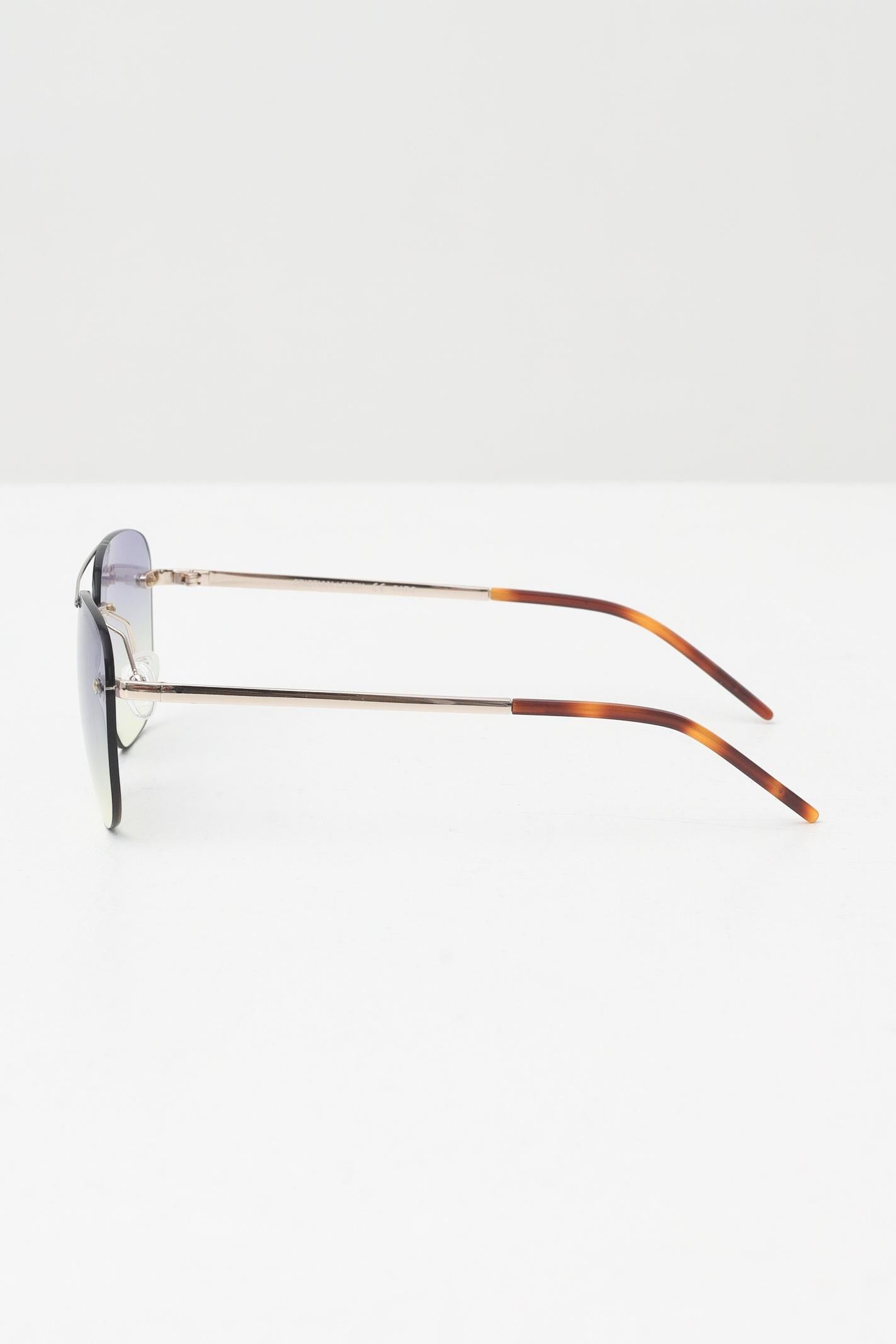 CRISTIAN LEROY Occhiali da sole con lenti sfumate lilla-verde per uomo e donna 15065 02 CRISTIAN LEROY