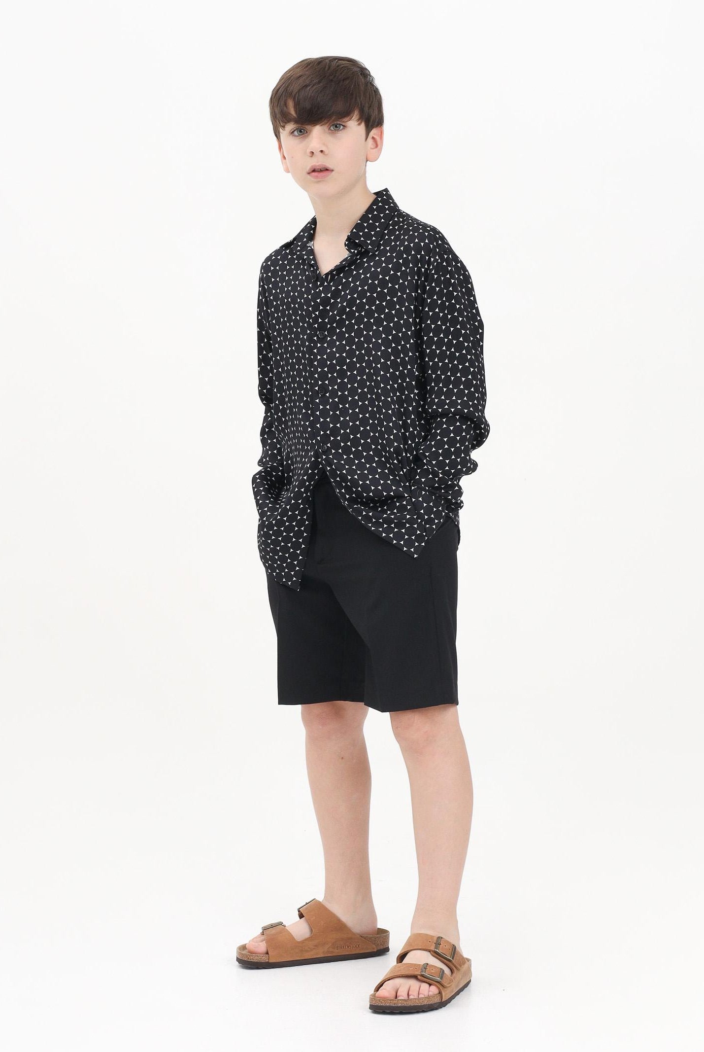 I'M BRIAN Shorts nero da bambino BE3259J 009 I'M BRIAN