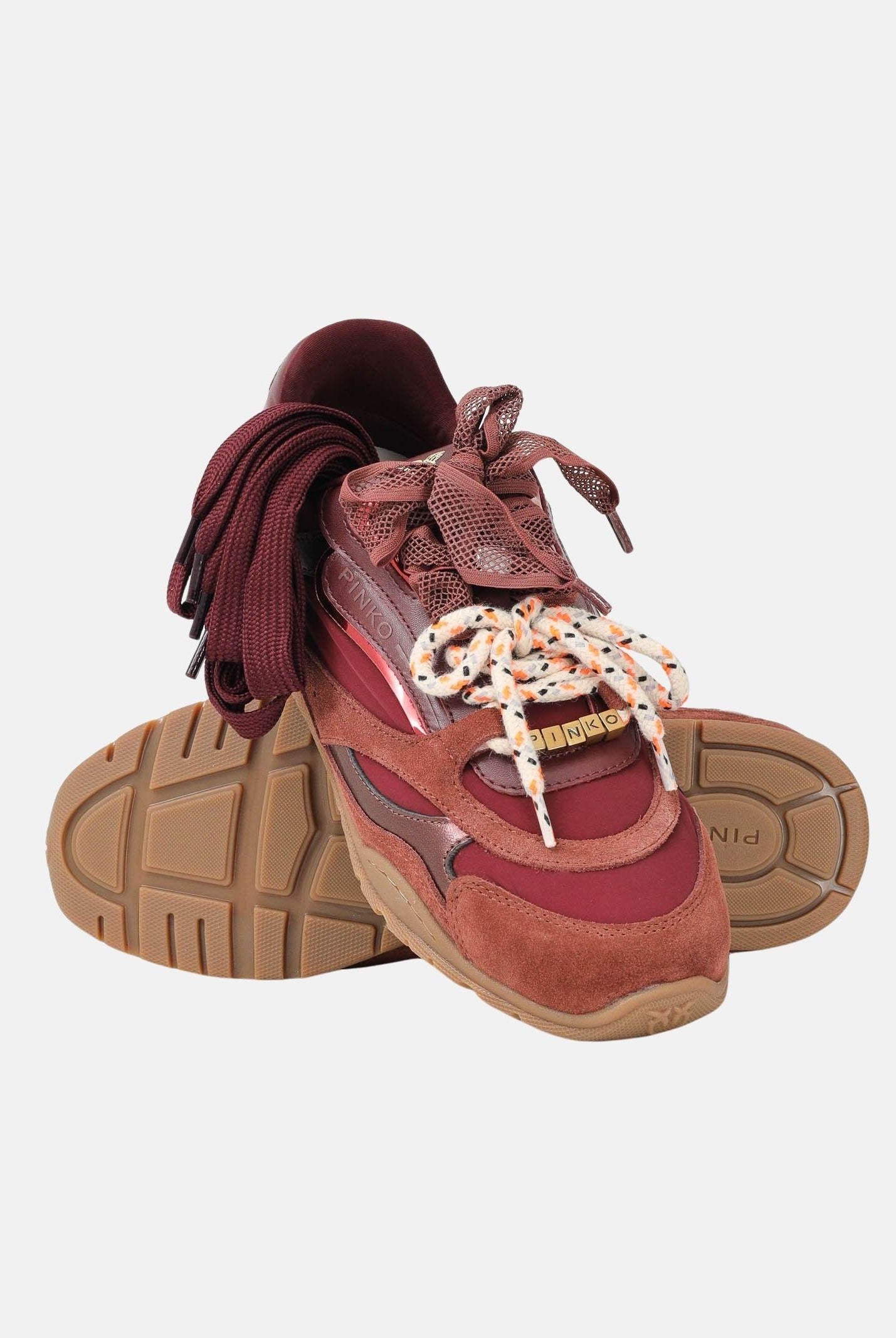 PINKO Sneakers YULIA bordeaux da donna SS0185P076CR8 CR8 PINKO