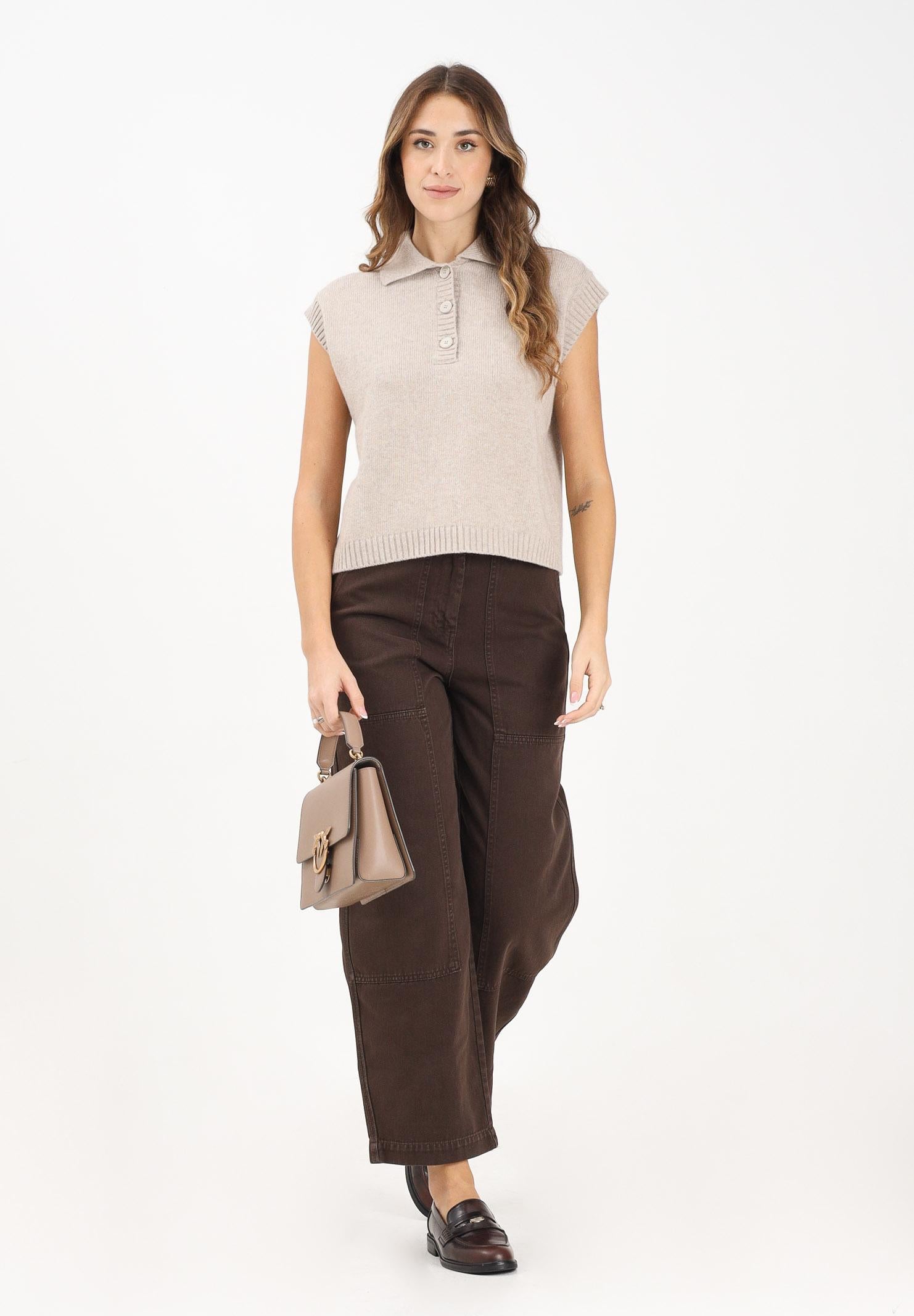 VICOLO Jeans CLELIA marrone da donna DF5263 MA VICOLO