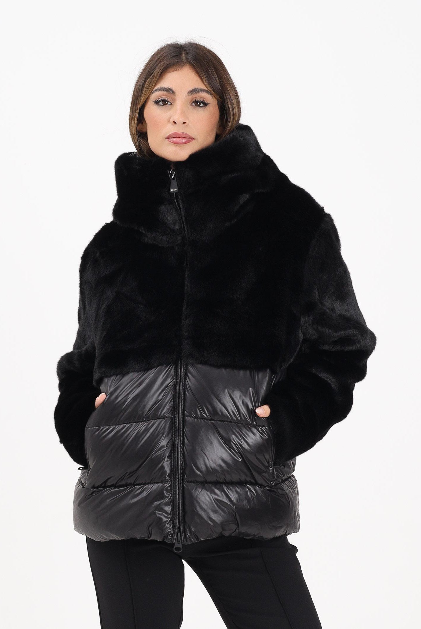 BLAUER Piumino FANEVIL nero da donna 25WBLDC02178-006646 999 BLAUER