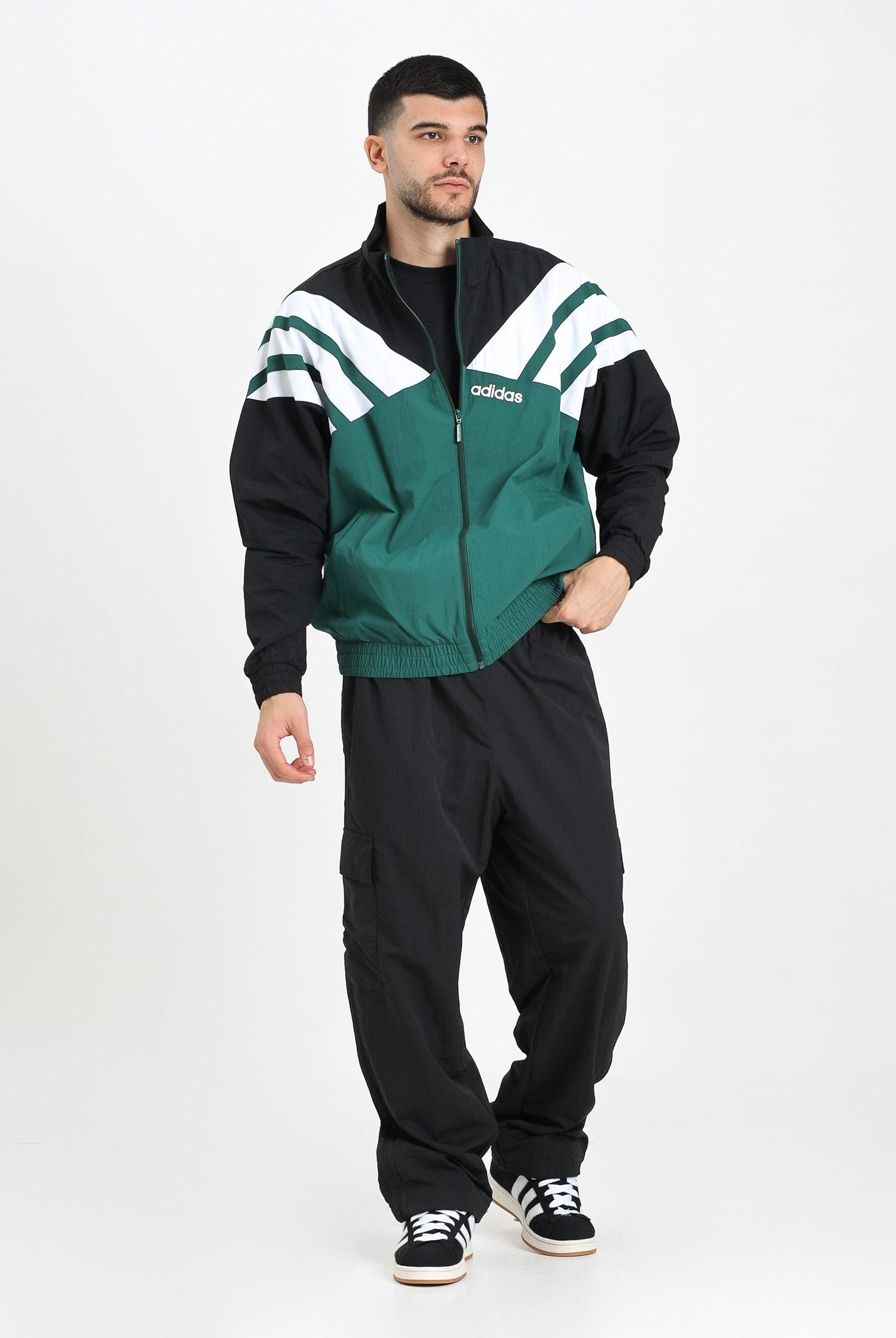 ADIDAS ORIGINALS Pantalone sportivo Adicolor Classics 3-Stripes Cargo nero da uomo JY1390 ADIDAS ORIGINALS