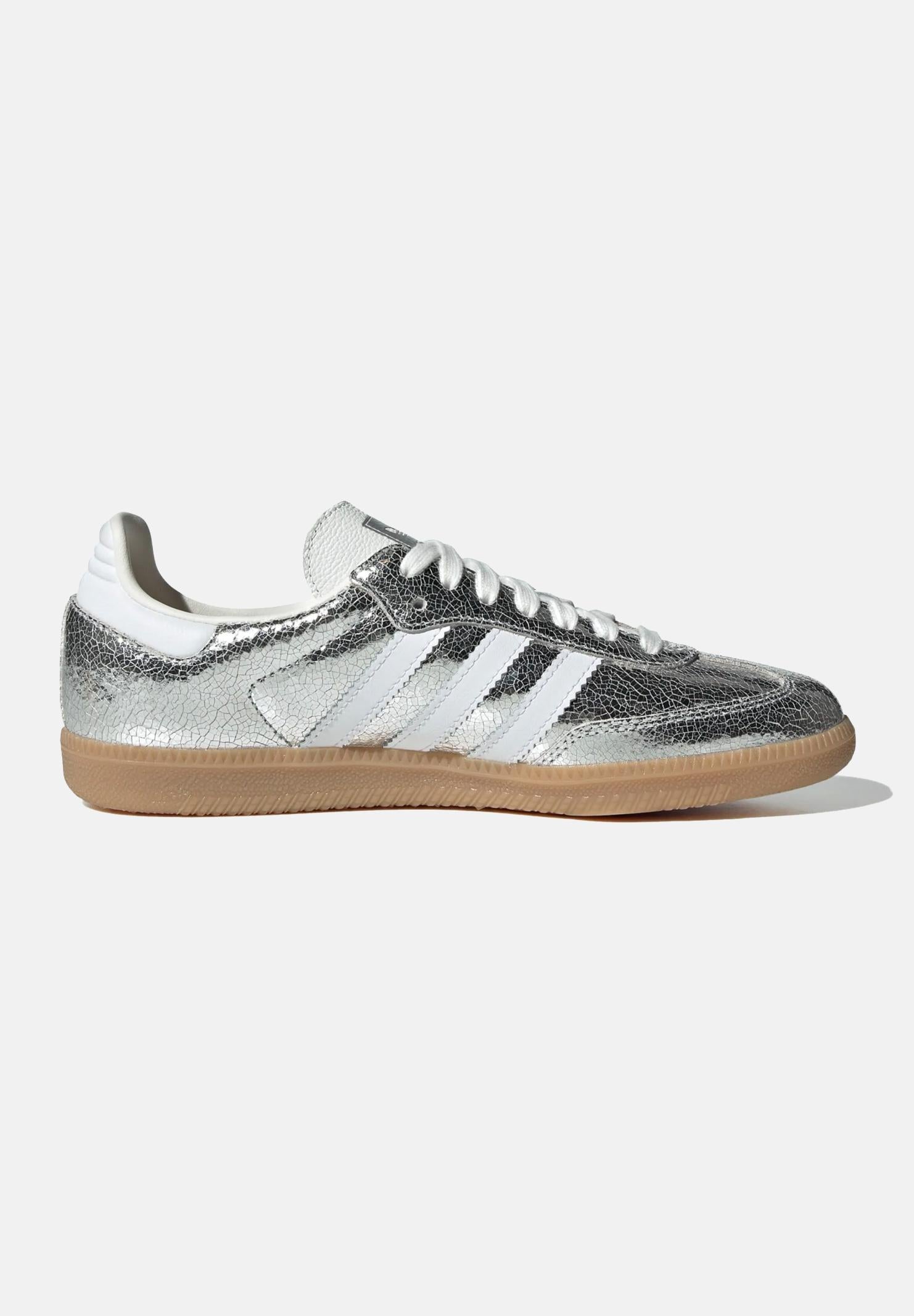 ADIDAS ORIGINALS Sneakers Samba OG argento da donna JR0035 . ADIDAS ORIGINALS