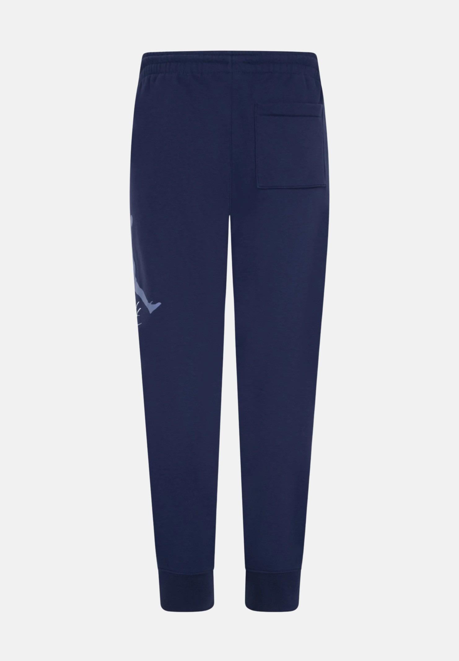 Pantalone sportivo blu da bambino con logo 95D289 U90 JORDAN