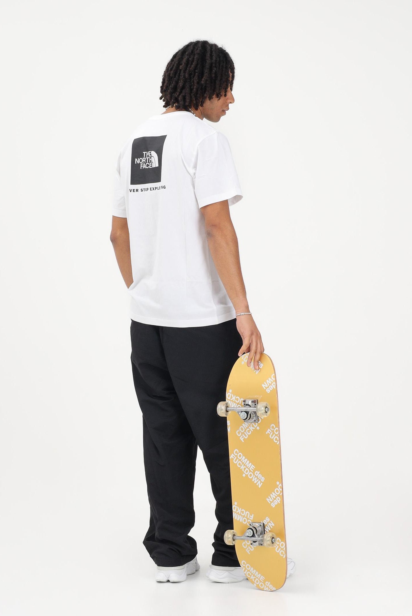 THE NORTH FACE Pantalone TNF Easy Wind nero da uomo NF0A8FBMJK31 . THE NORTH FACE
