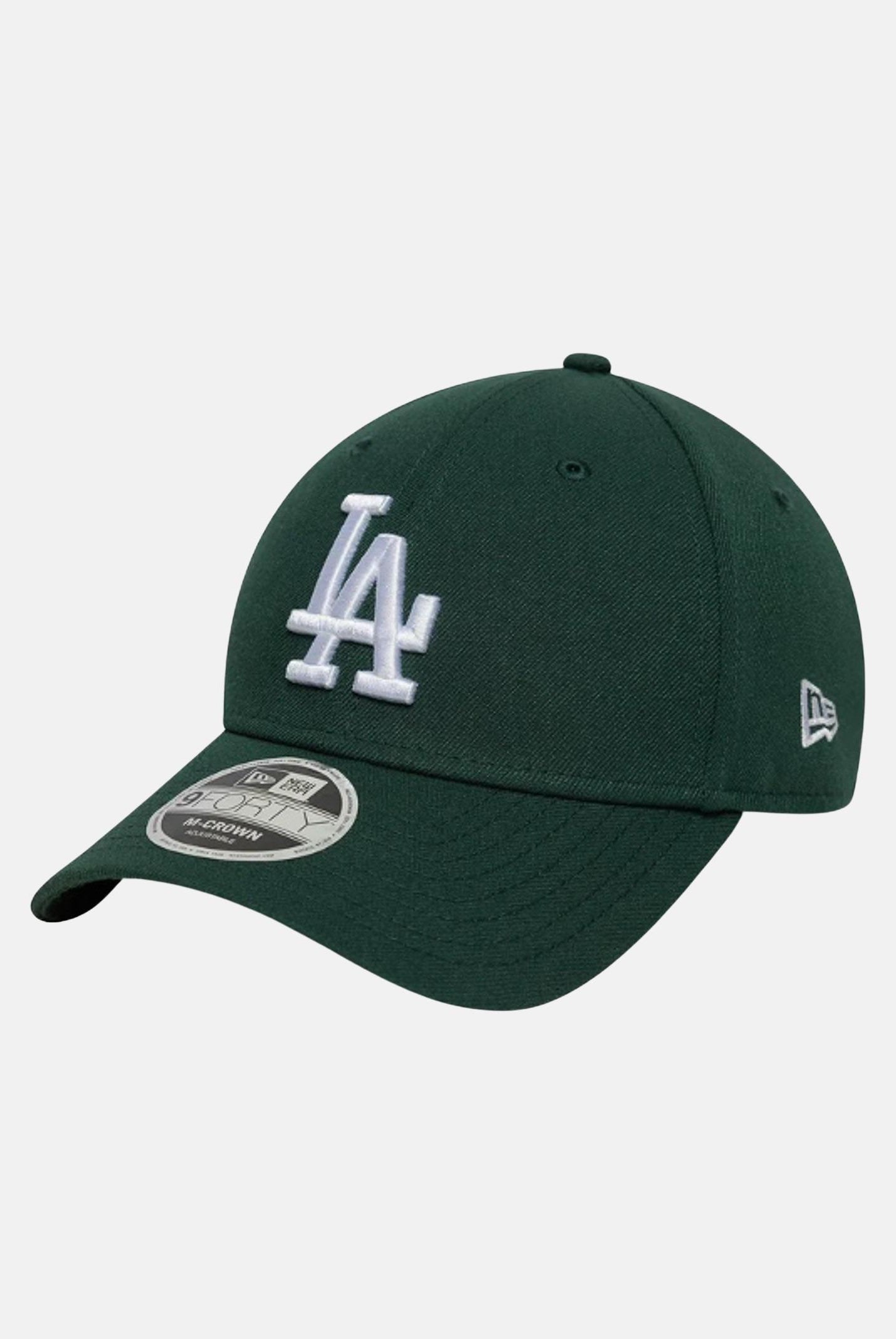 NEW ERA Cappello con visiera 9FORTY M-Crown LA Dodgers MLB verde per uomo e donna 60691052 NEW ERA