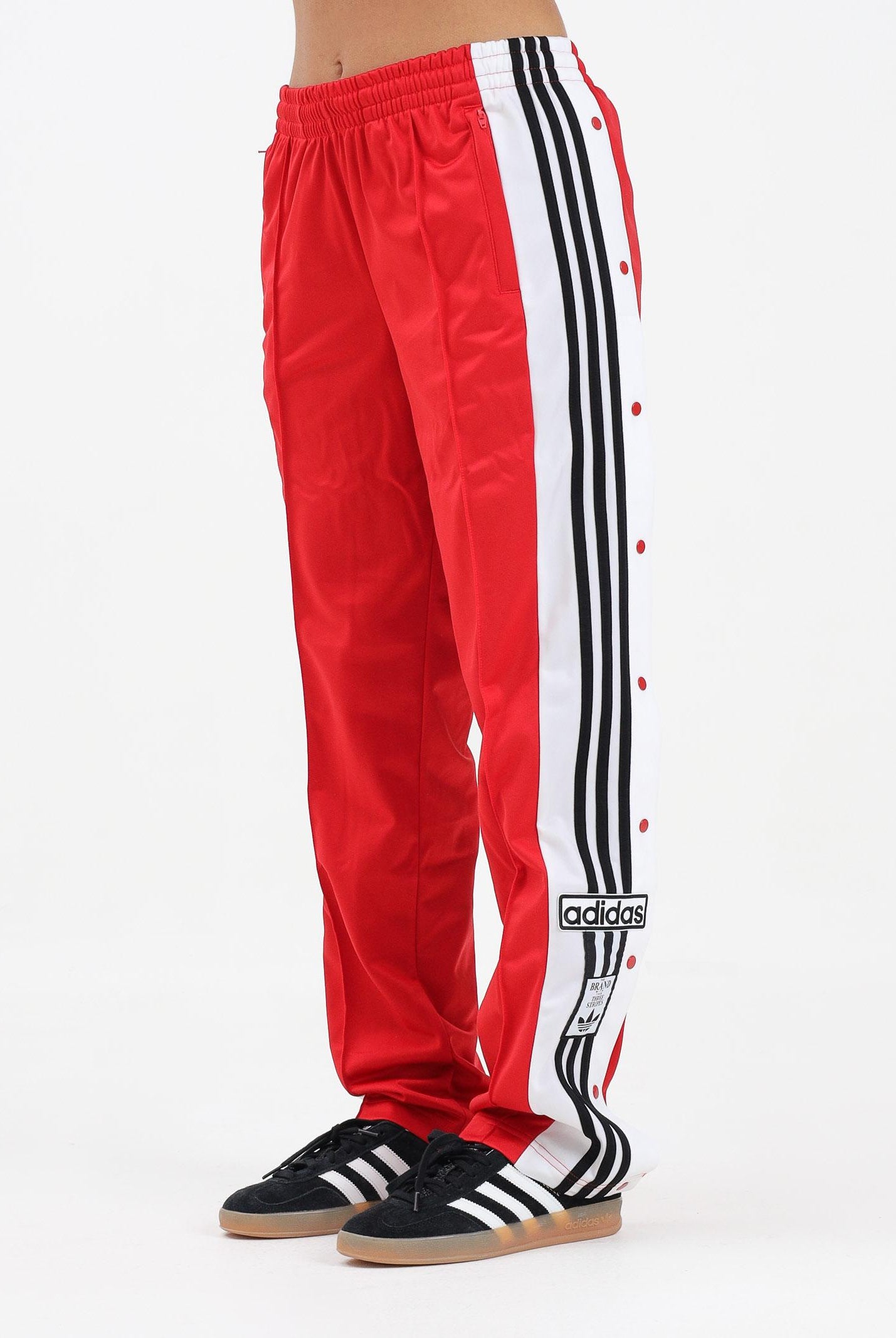 ADIDAS ORIGINALS Pantalone sportivo Adibreak rosso da donna JY1354 . ADIDAS ORIGINALS