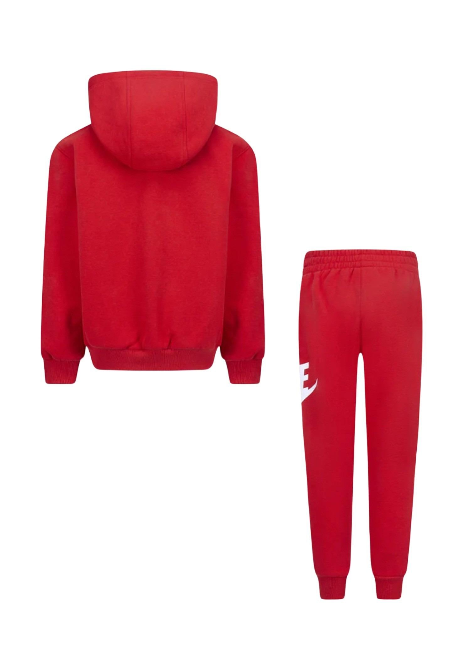 Tuta per bambini colore rosso 66L135 U10 NIKE