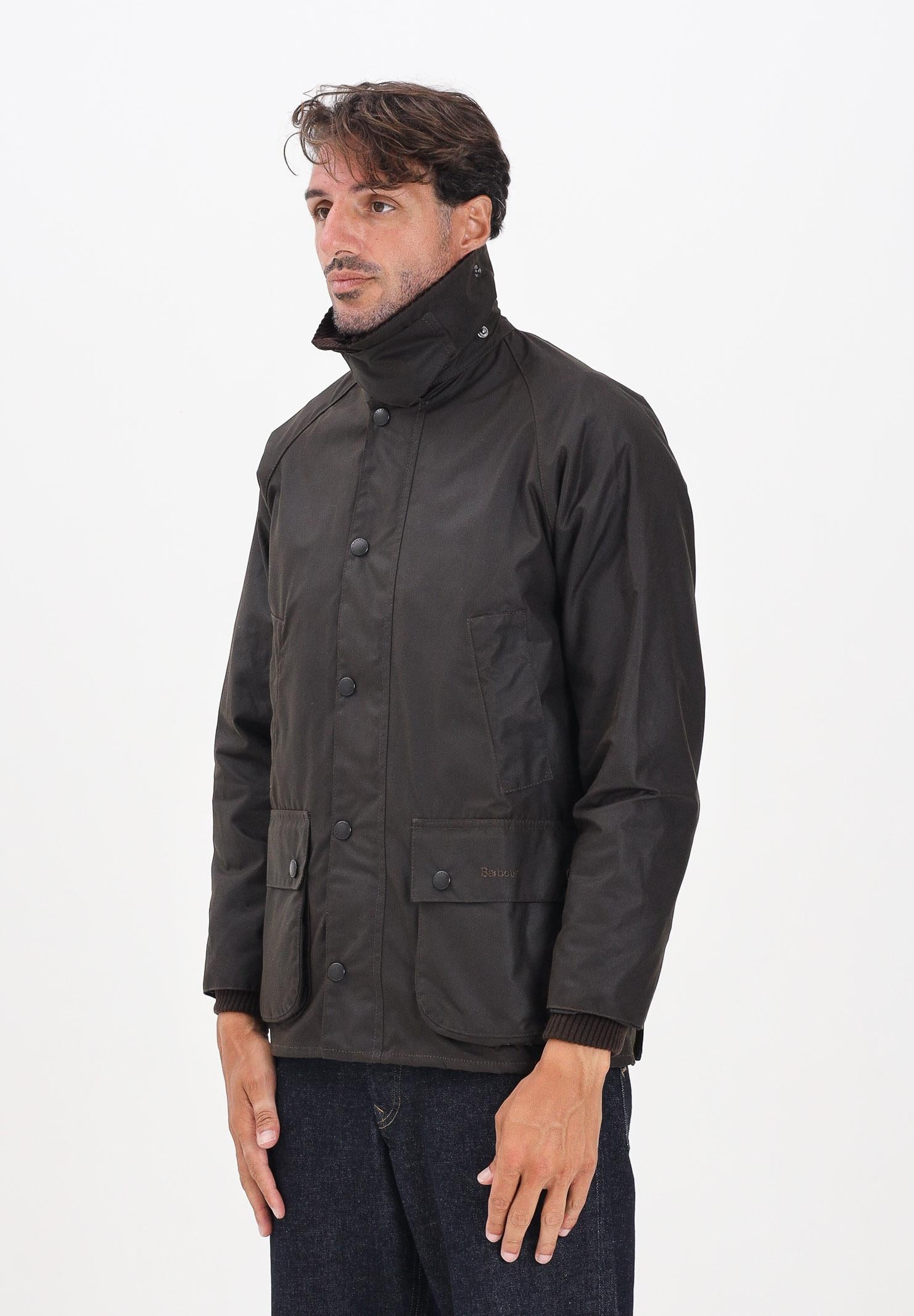 BARBOUR Giubbotto Bedale oliva da uomo 252MMWX0010 OL71 BARBOUR