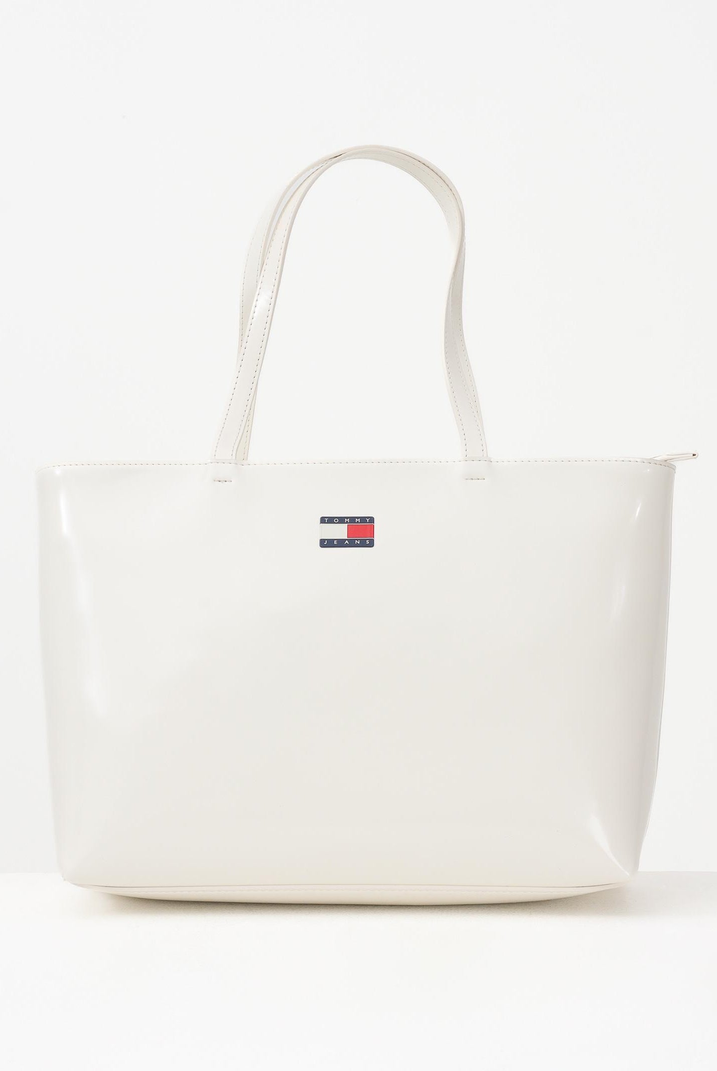 TOMMY JEANS Shopper panna da donna con logo AW0AW18069 YBI TOMMY JEANS