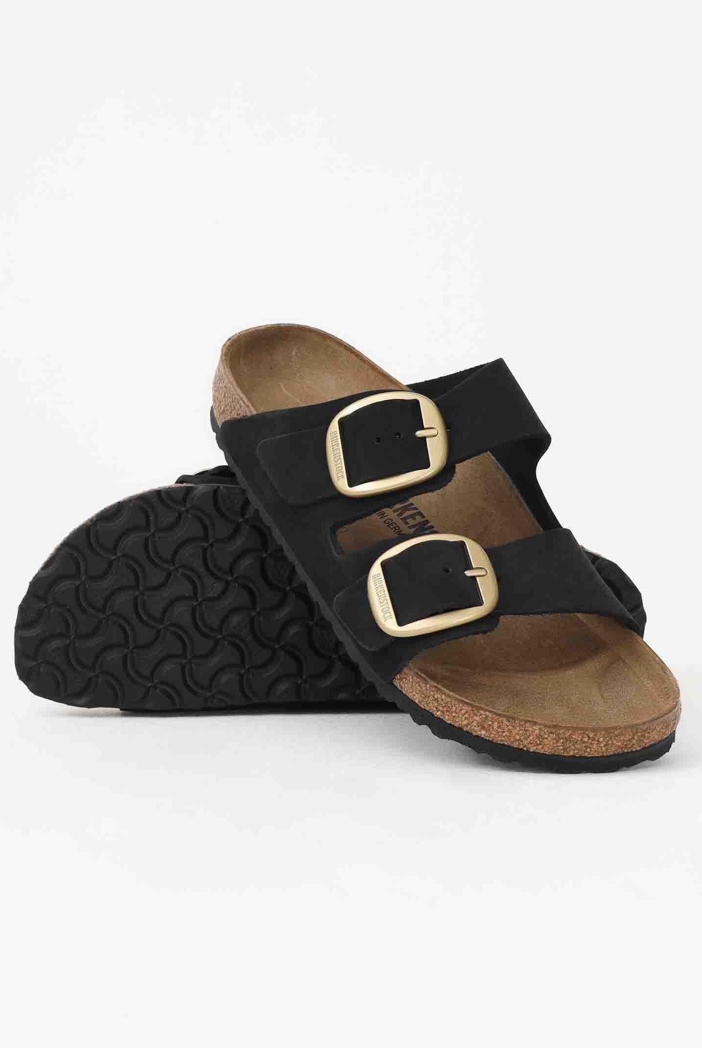 BIRKENSTOCK Ciabatte Arizona Big Buckle nere da donna 1023290 . BIRKENSTOCK