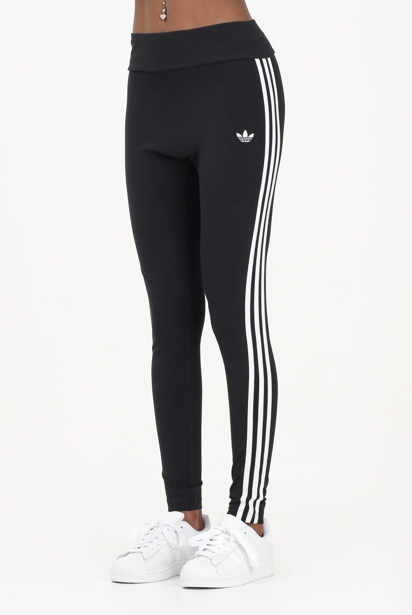 ADIDAS ORIGINALS Leggings 3-Stripes nero da donna KD5572 . ADIDAS ORIGINALS