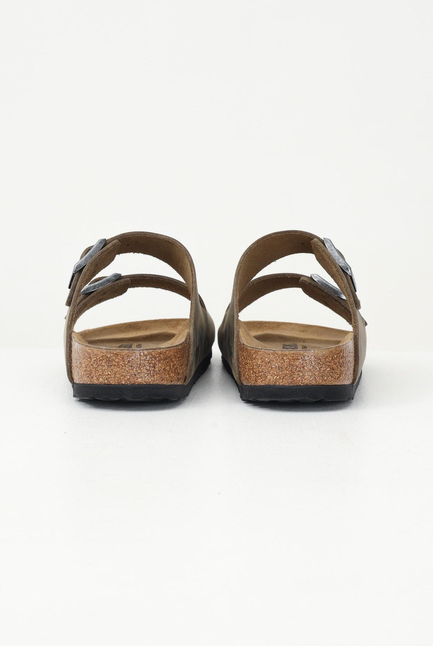 BIRKENSTOCK Ciabatte Arizona khaki da uomo 1027039 . BIRKENSTOCK