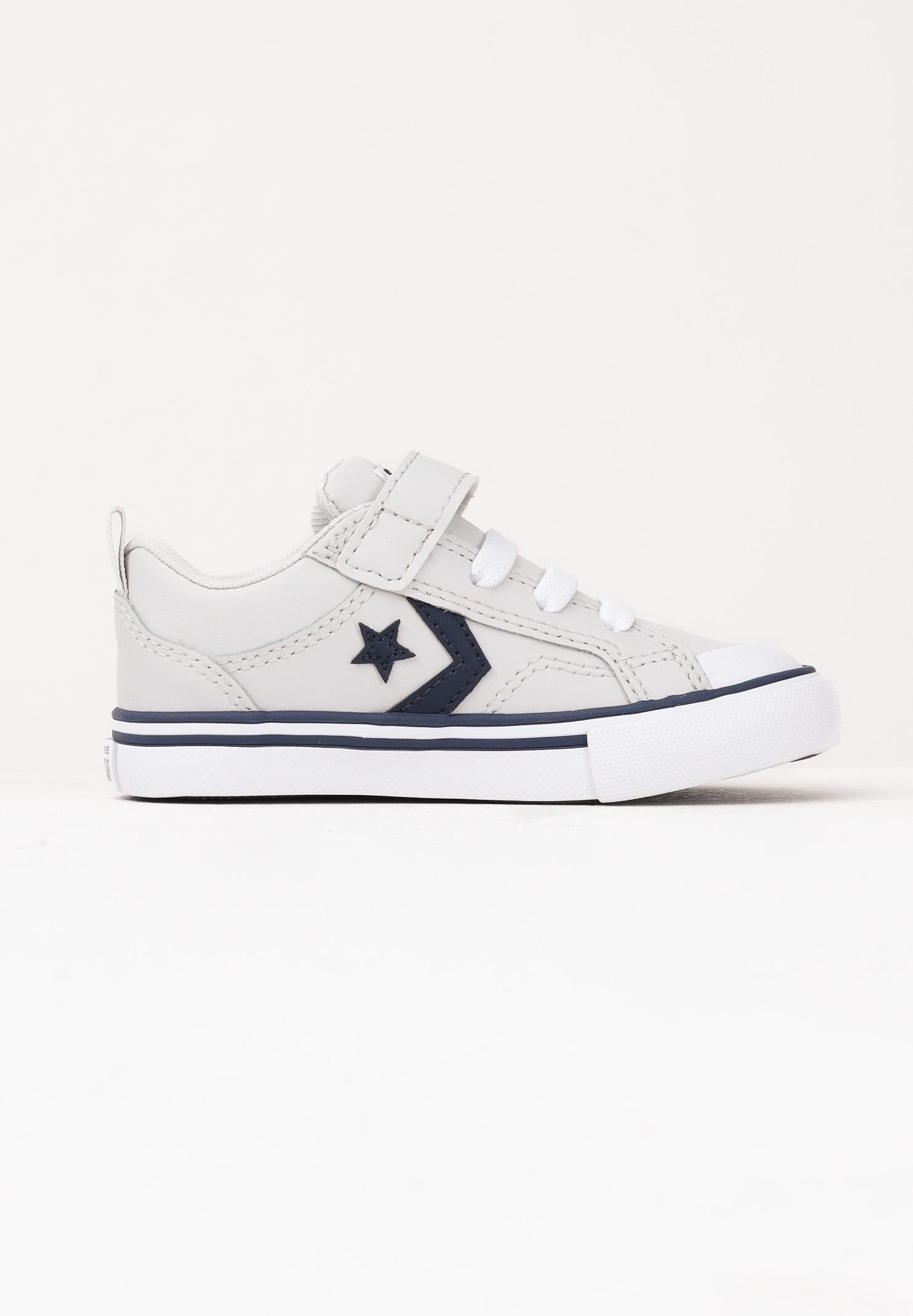 CONVERSE Sneakers Pro blaze strap ox grigio chiaro da neonato A13081C . CONVERSE