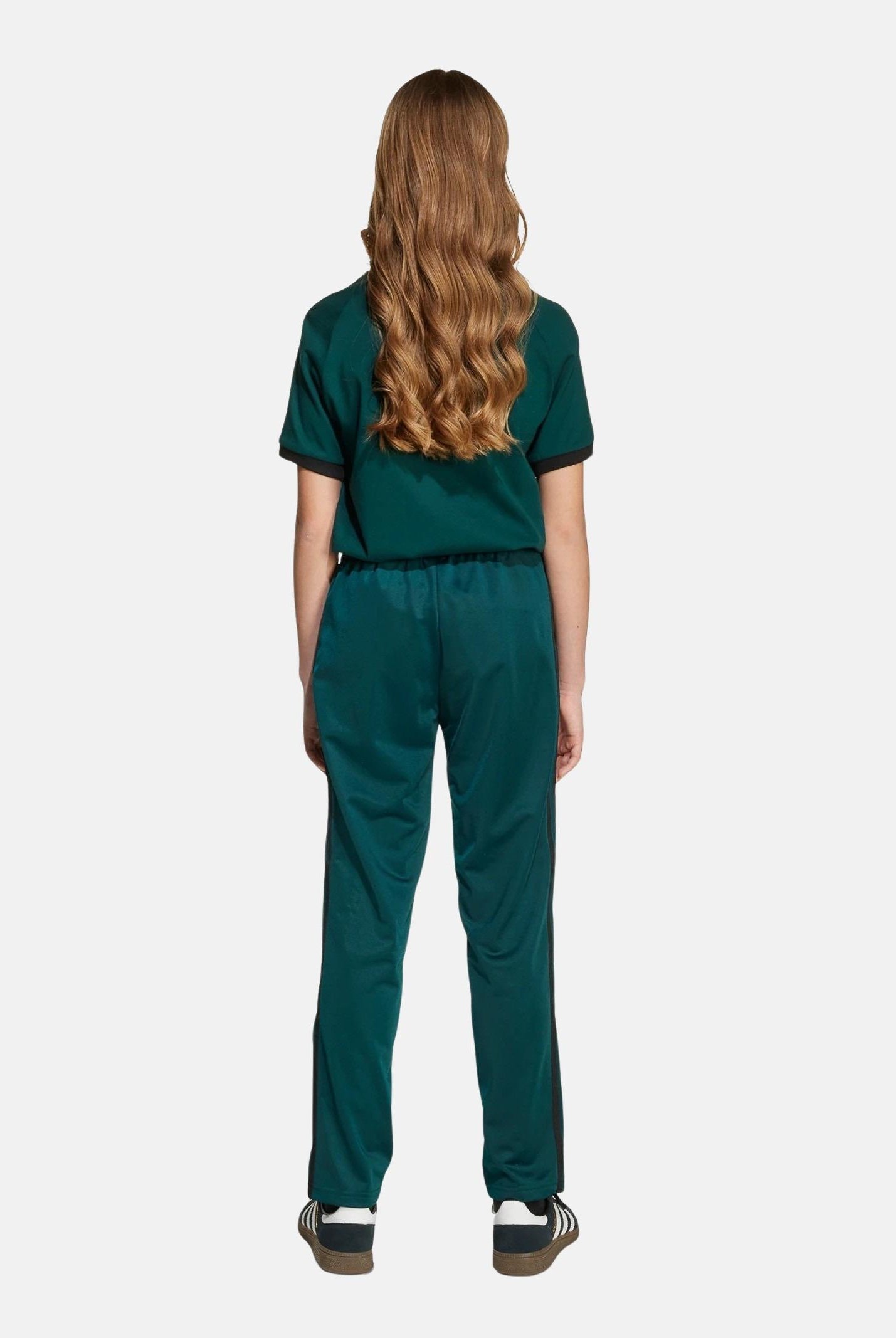 ADIDAS ORIGINALS Pantalone sportivo Adicolor Firebird verde scuro per bambino e bambina JV8593 . ADIDAS ORIGINALS