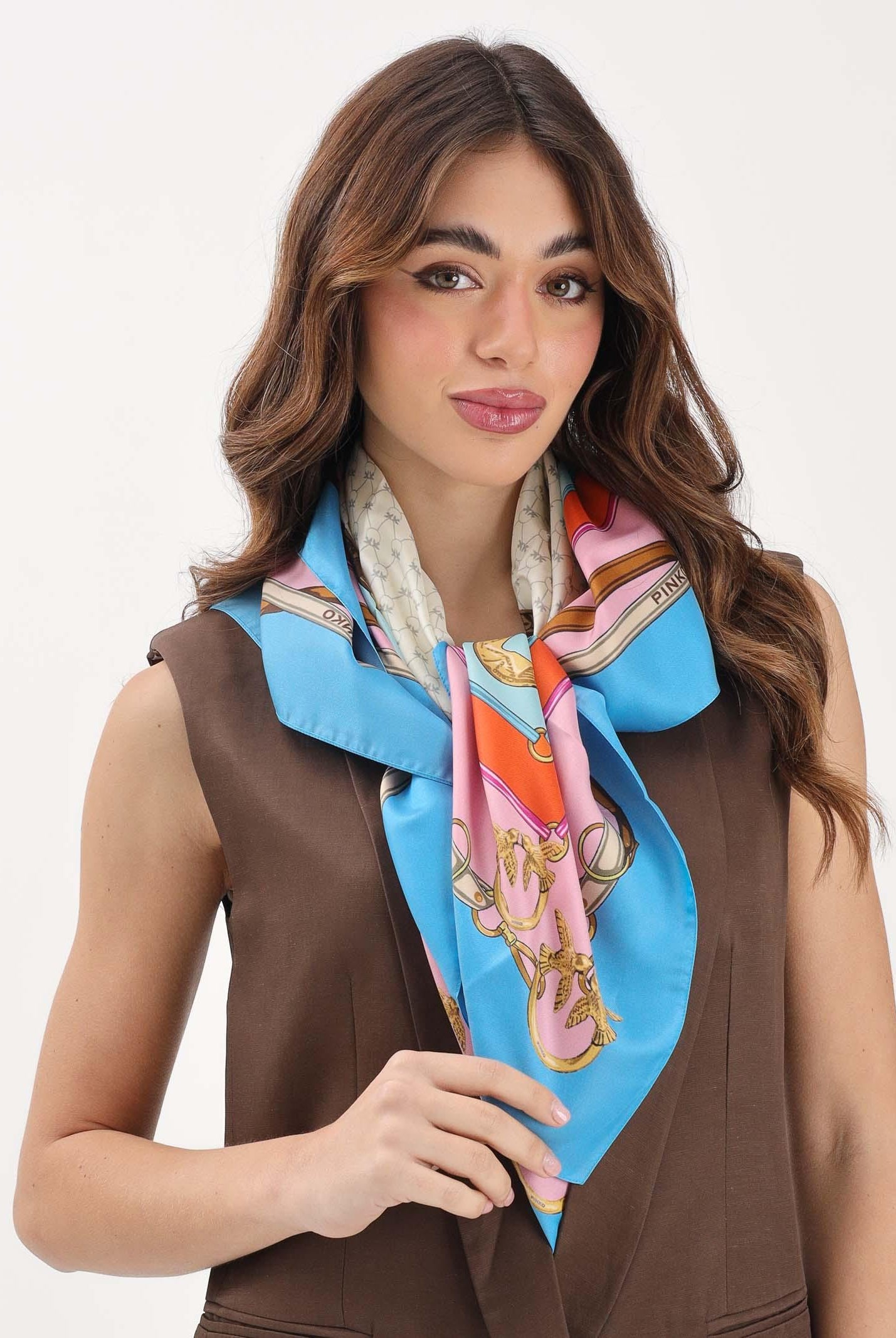 PINKO Foulard LIMBO multicolore da donna 106656A39N EN0 PINKO