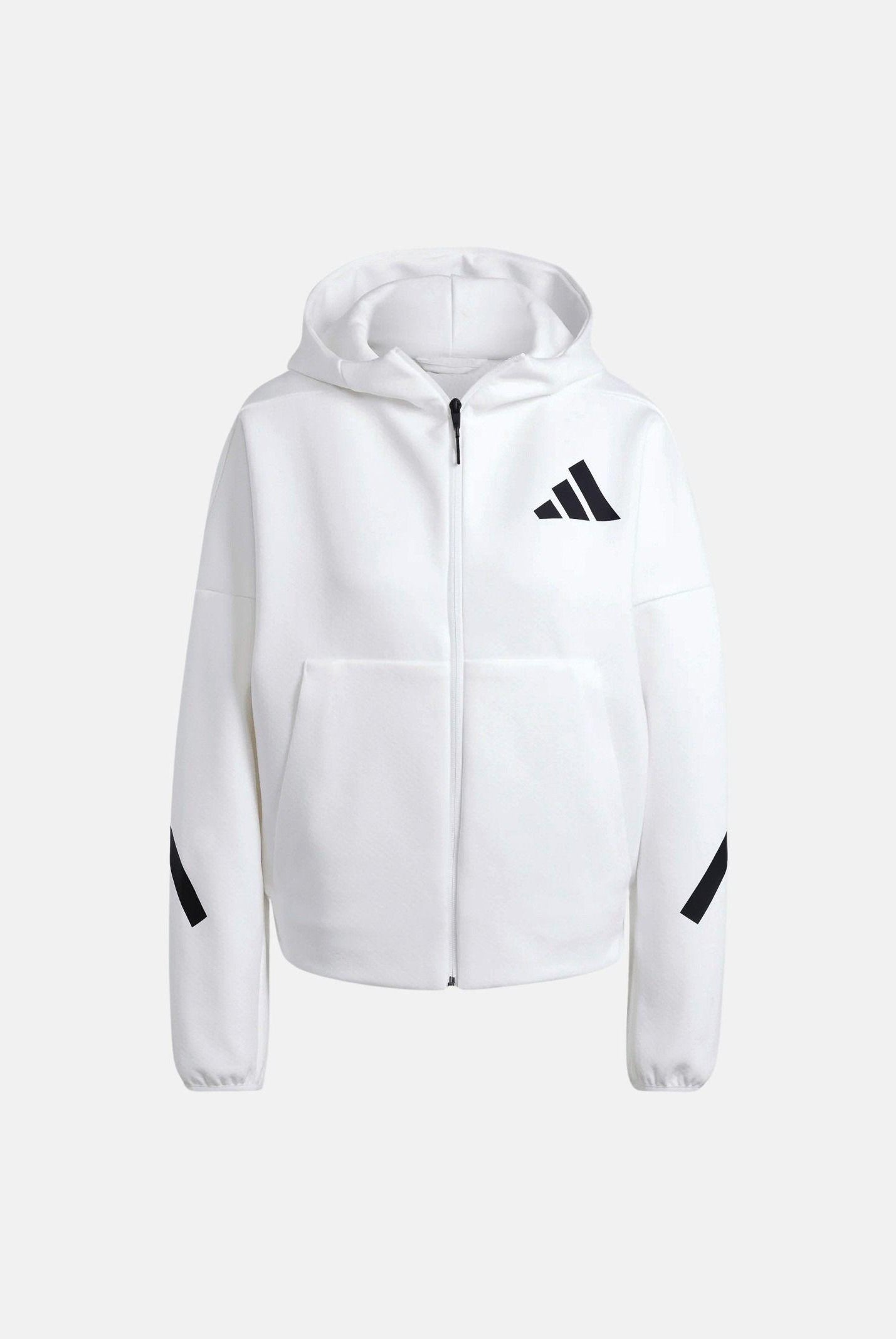 ADIDAS ORIGINALS Felpa con zip Adidas Z.N.E. bianca da donna JE7849 . ADIDAS PERFORMANCE