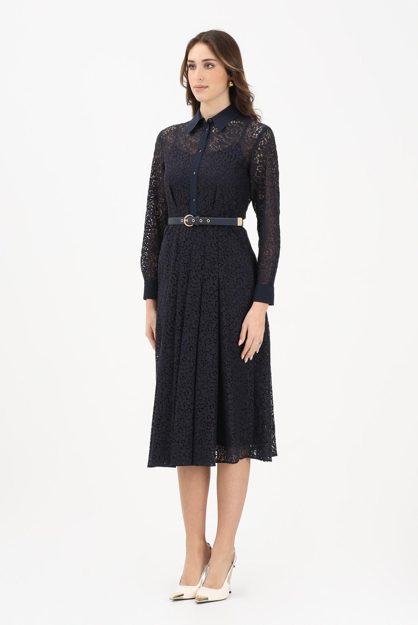 MAX MARA Abito midi MSTRICORDO blu da donna 2616231021600 002 MAX MARA