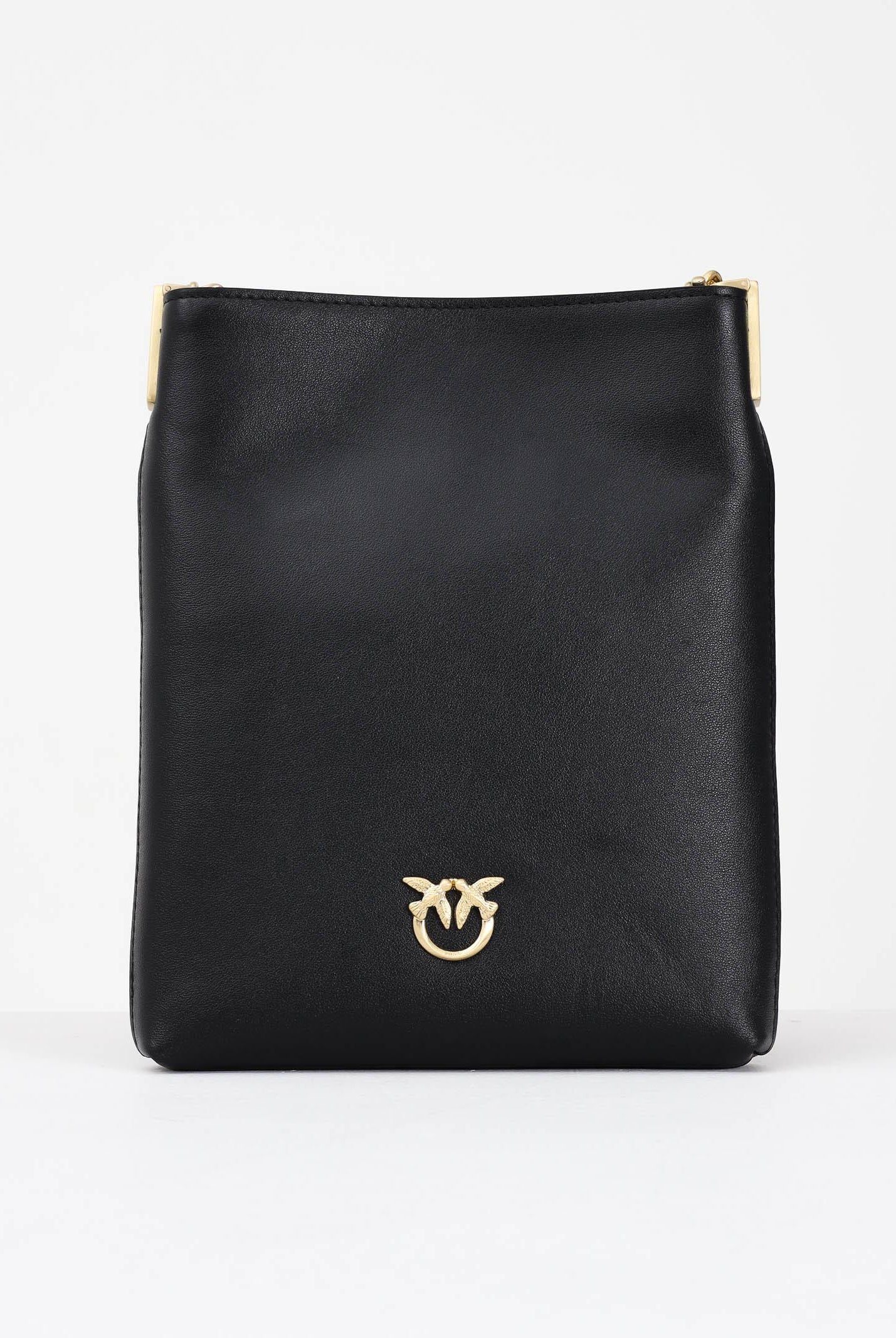 PINKO Borsa a tracolla nera da donna dalla forma a secchiello 105352A0QO Z99V PINKO