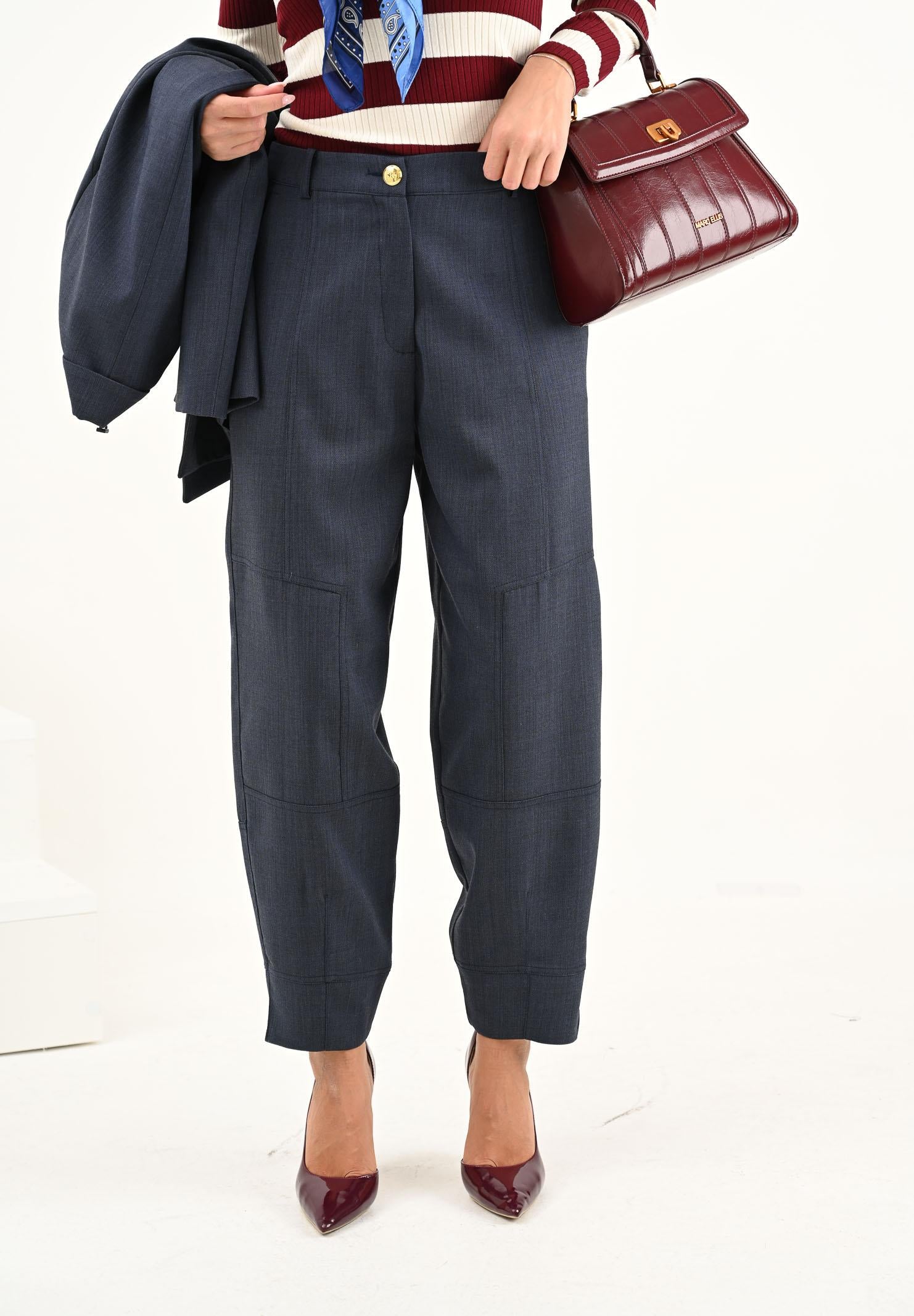 PINKO Pantalone elegante blu da donna 105533A2SN G07 PINKO