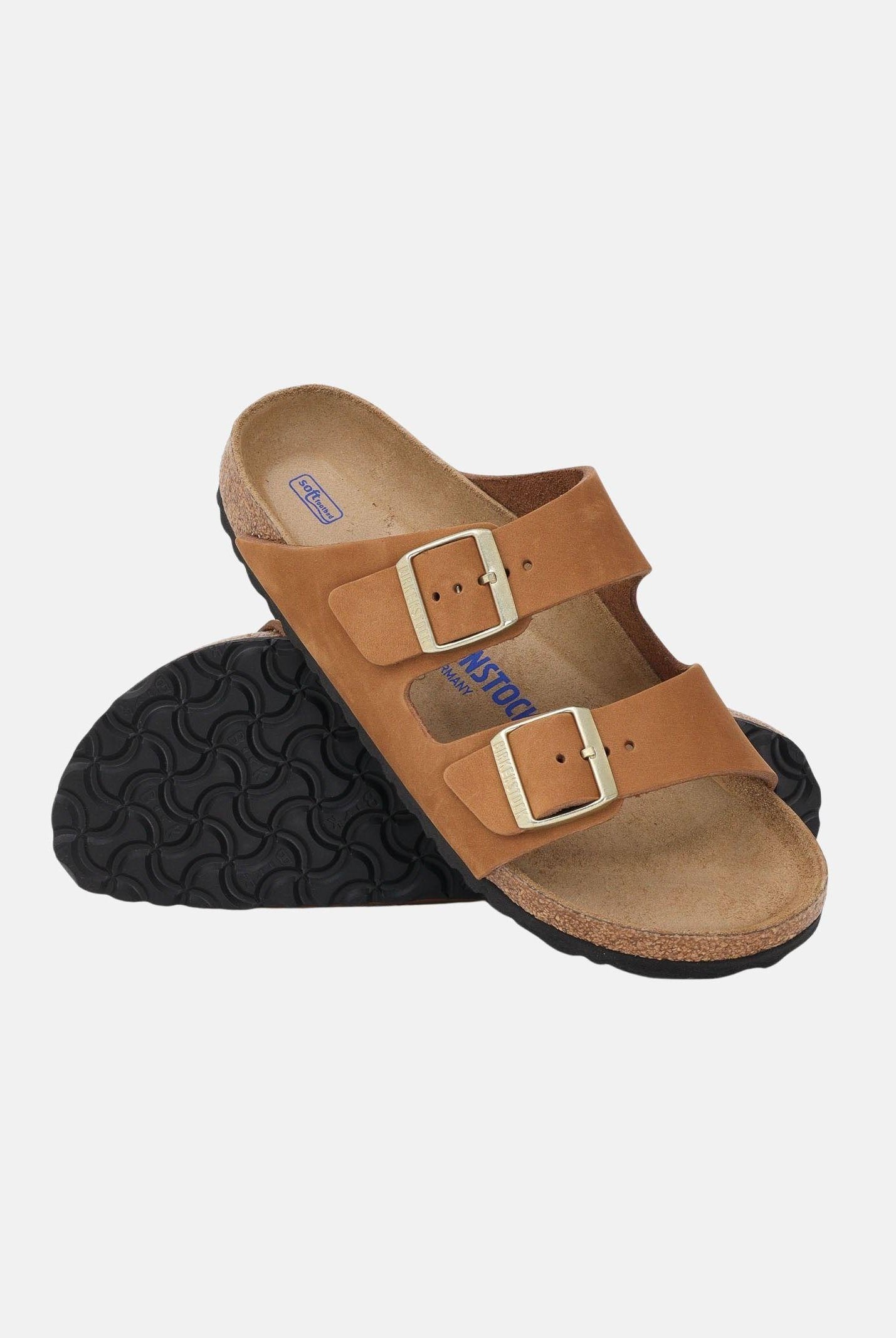 BIRKENSTOCK Ciabatte Arizona cuoio per uomo e donna 1032086 . BIRKENSTOCK