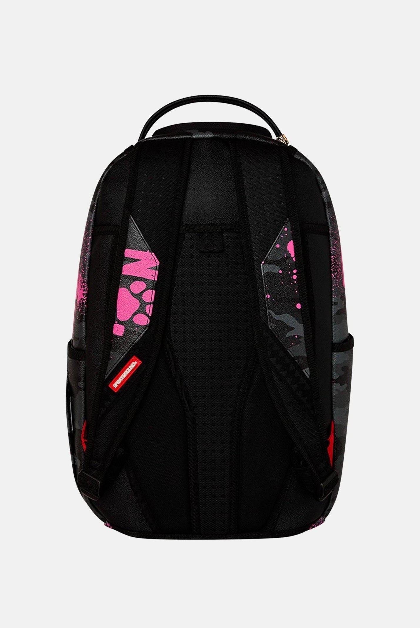 SPRAYGROUND Zaino SNOOPY PINK STENCIL DLXSV nero da donna 910B8781NSZ . SPRAYGROUND