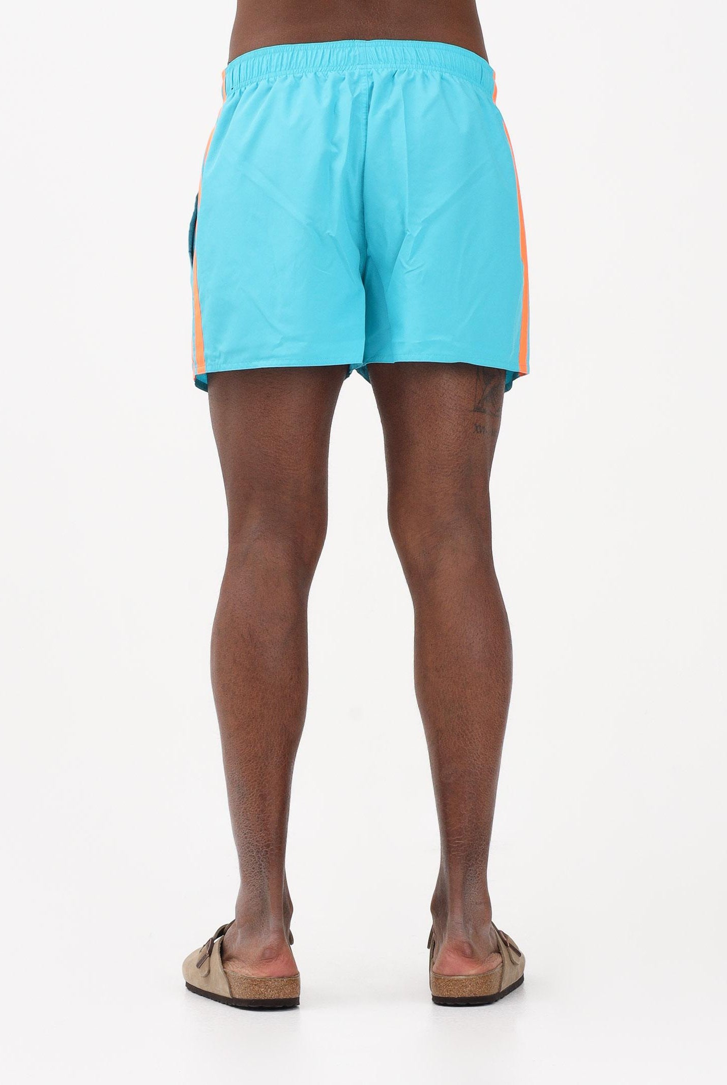 ADIDAS PERFORMANCE Shorts mare 3 STRIPES turchese da uomo KA4907 . ADIDAS PERFORMANCE