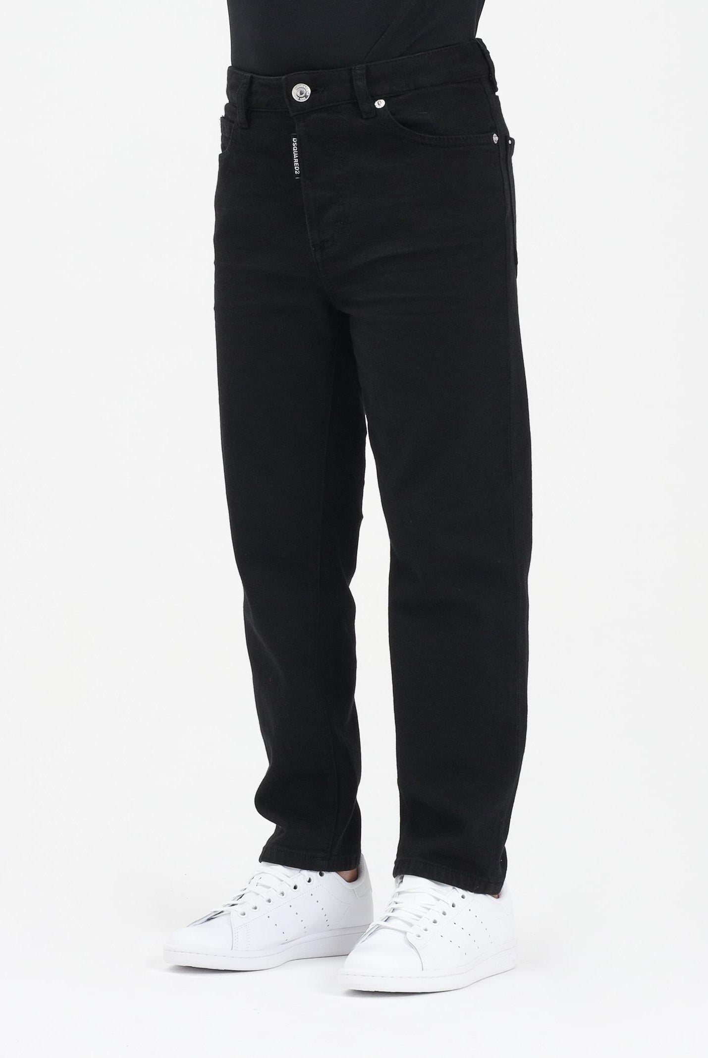 DSQUARED2 Jeans Boston Jean nero per donna, ragazzi e bambini DQ3140D0A4E DQ900 DSQUARED2