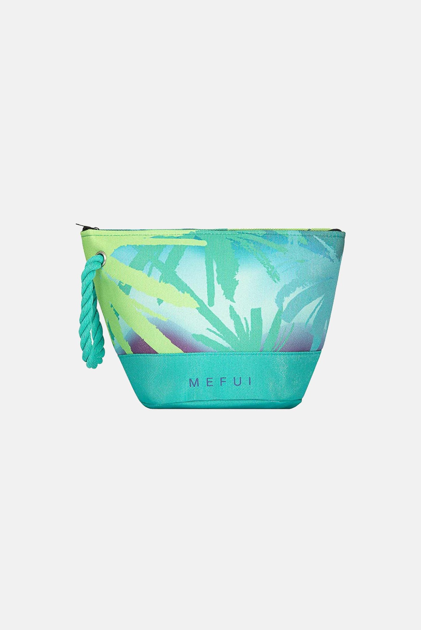ME FUI Pochette verde acqua da donna con stampa tropicale MA26-SW0010X44 . ME FUI