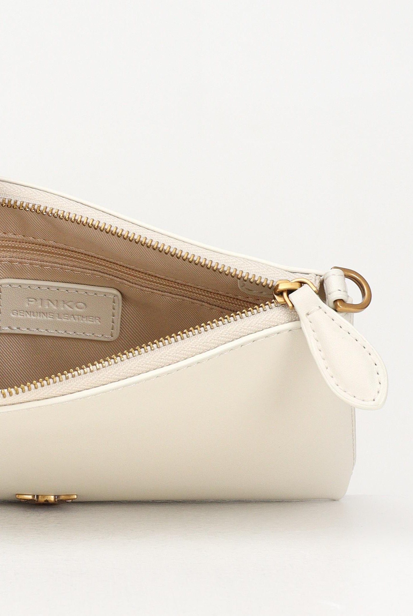 PINKO Pochette Flat Horizontal Mini panna da donna 104277A0F1 Z14Q PINKO