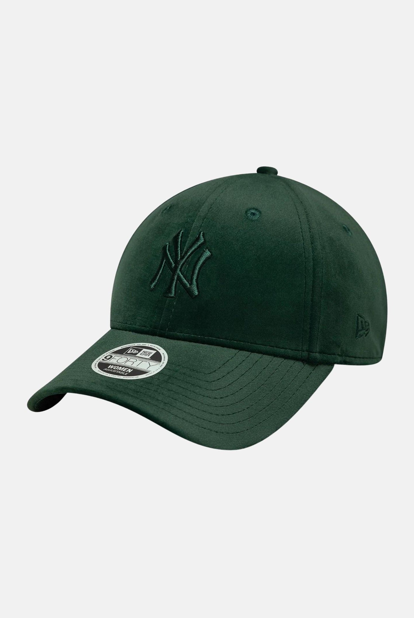NEW ERA Cappello con visiera 9FORTY New York Yankees MLB in velluto verde per uomo e donna 60758959 . NEW ERA