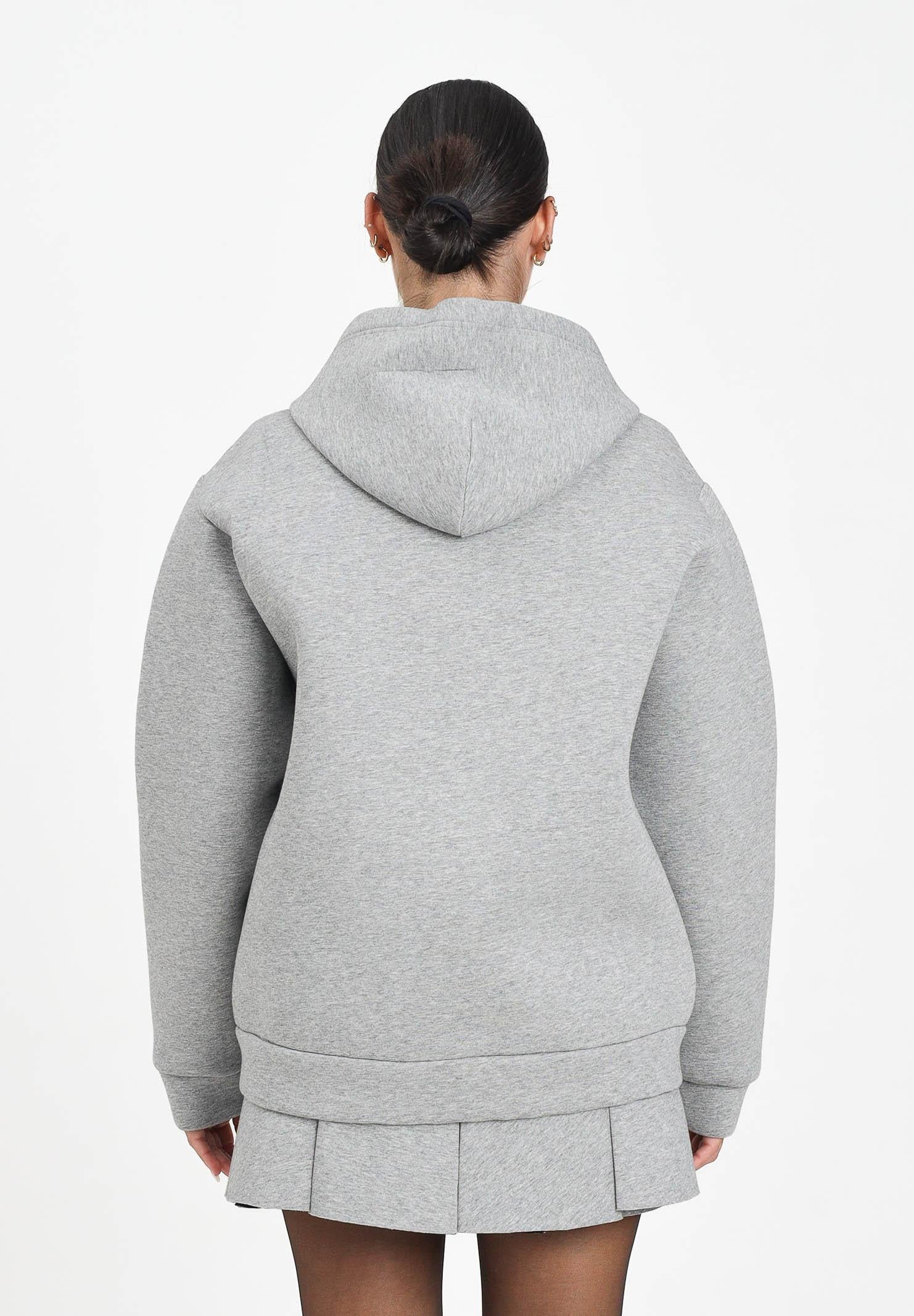 MARNI Felpa con zip in neoprene grigio per donna, ragazzi e bambini M01625M00VC 0M923 MARNI