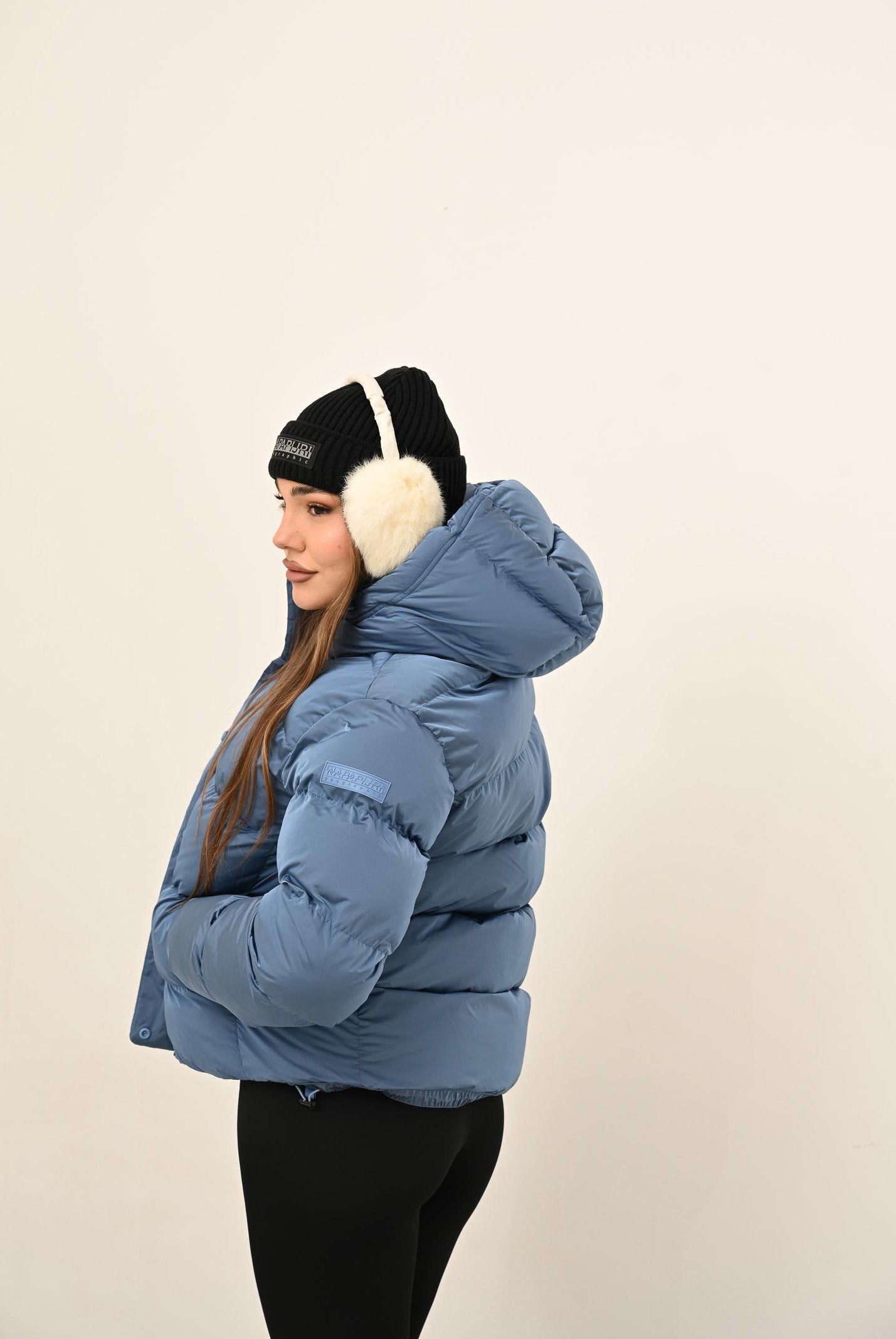 NAPAPIJRI Piumino A-Glane 1 riviera azzurro da donna NP0A88Z4B3E1 . NAPAPIJRI