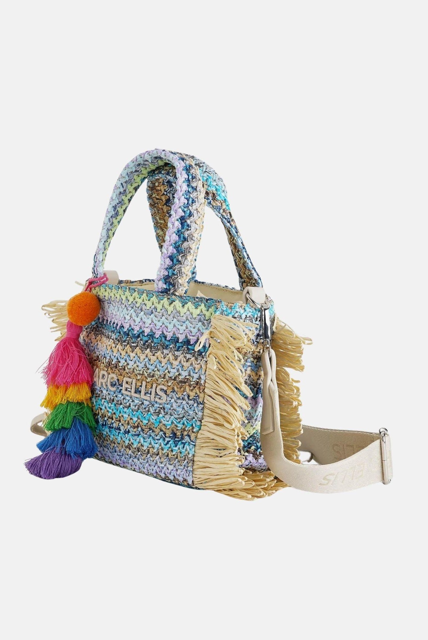 MARC ELLIS Borsa a mano Buby S Claire S multicolore da donna BUBY-S-CLAIRE-S MUSK MARC ELLIS