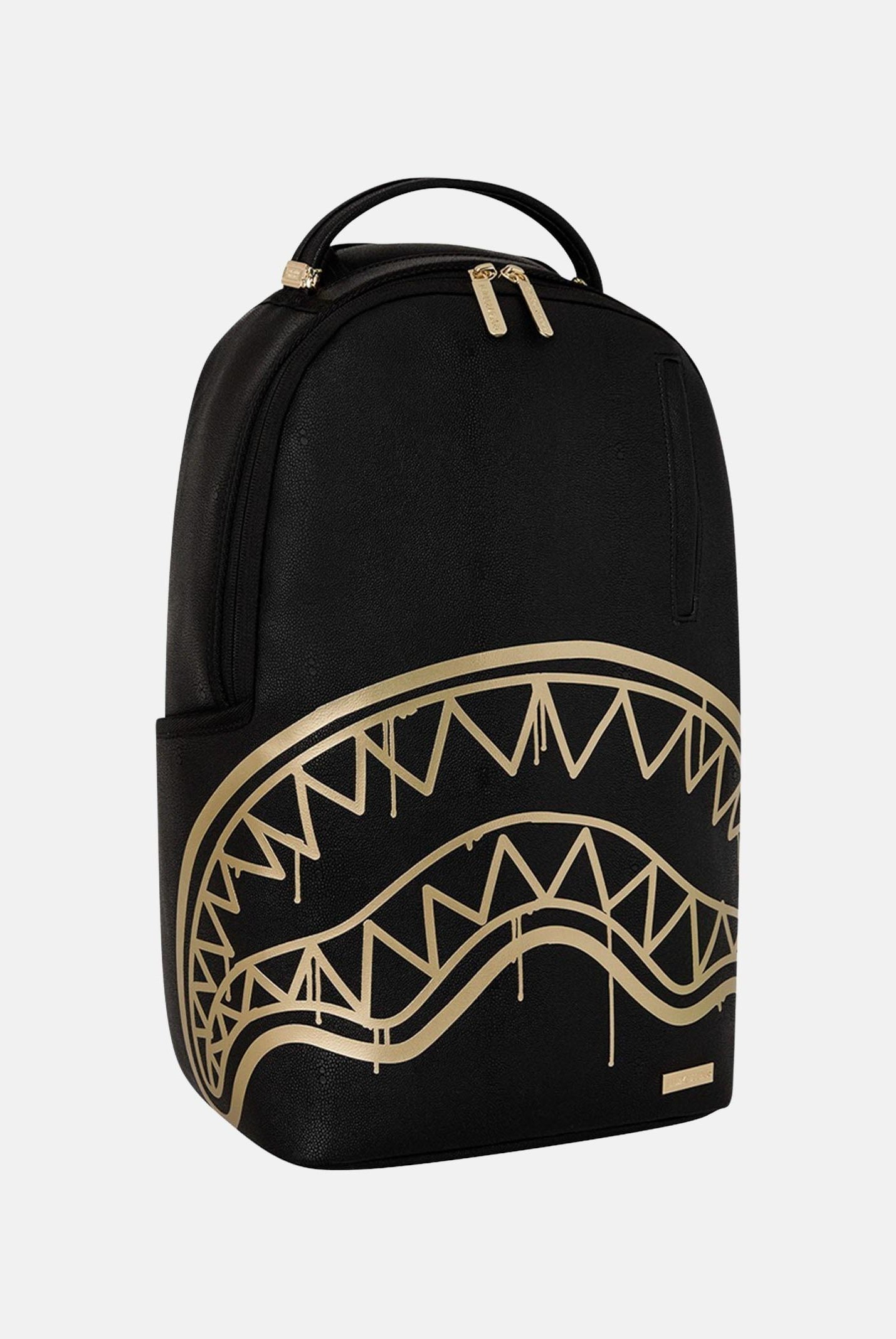 SPRAYGROUND Zaino That Gold Drap nero per uomo e donna 910B8822NSZ . SPRAYGROUND