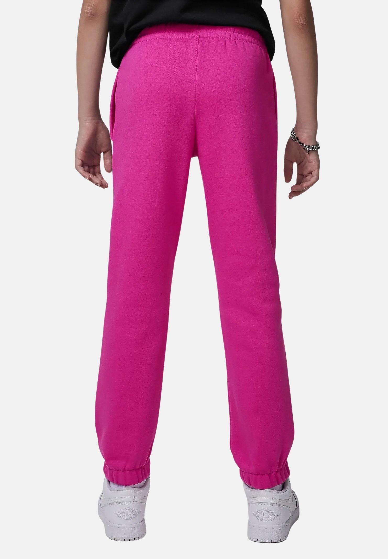 Pantalone sportivo Brooklyn Essentials fucsia per bambina 45D295 A2B JORDAN