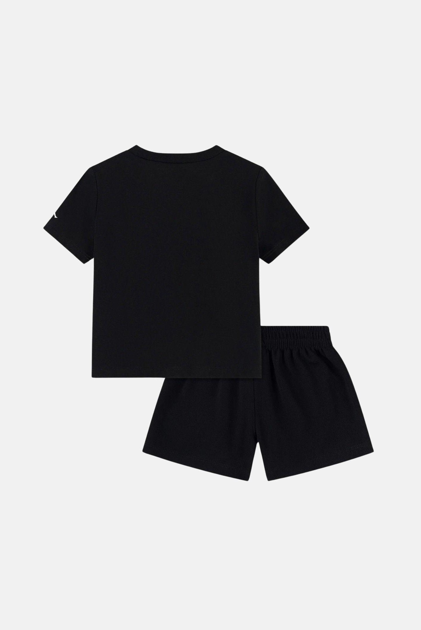 JORDAN Completino Brooklyn Mesh nero da neonato 65F478 023 JORDAN