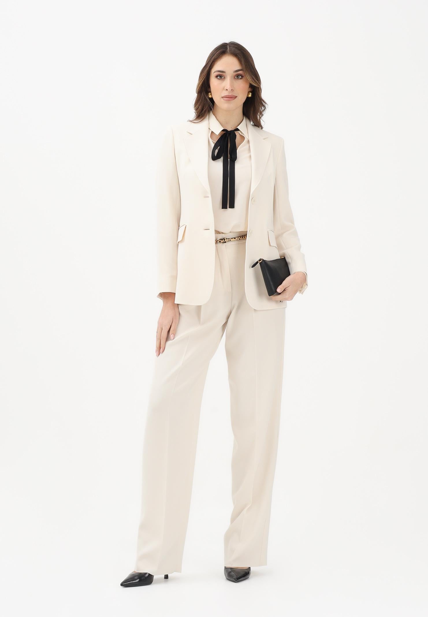 MAX MARA Pantalone elegante MSTCORVINO panna da donna 2616131015600 060 MAX MARA