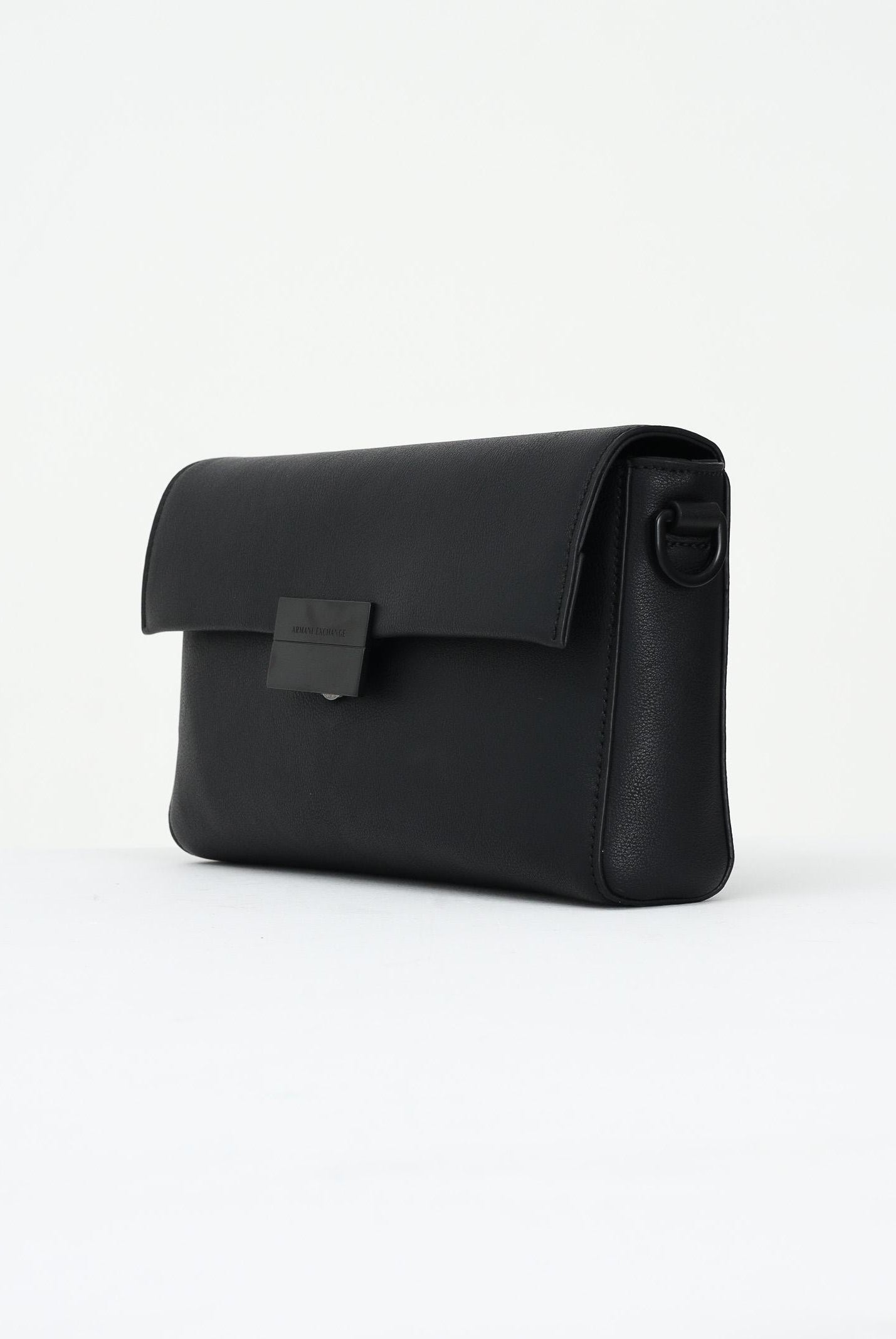 ARMANI EXCHANGE Borsa a tracolla nera da donna con patta magnetica logata XM001643AF17209 UC001 ARMANI EXCHANGE