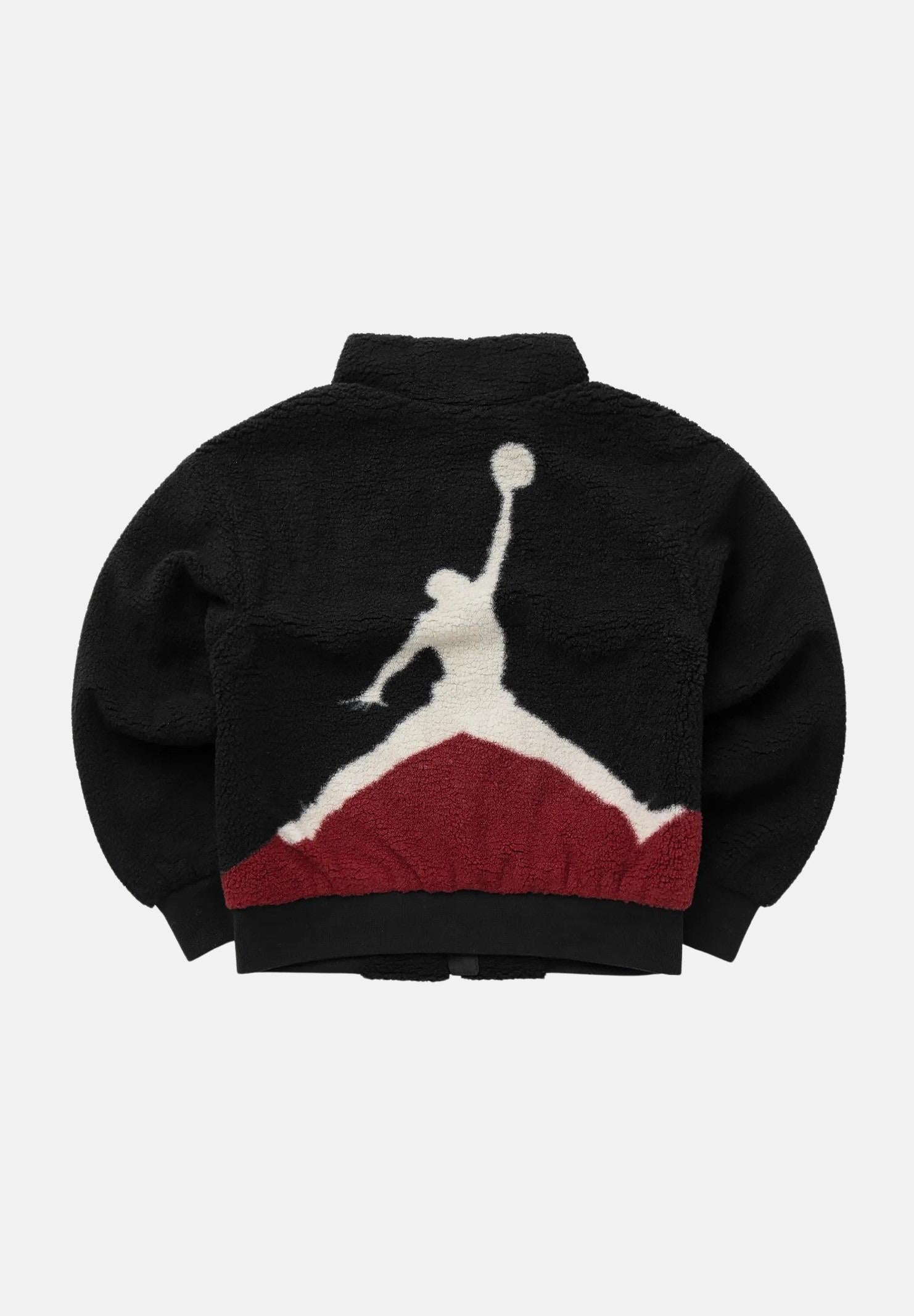 Giubbotto Jumpman High Pile nero da bambina 45D193 023 JORDAN