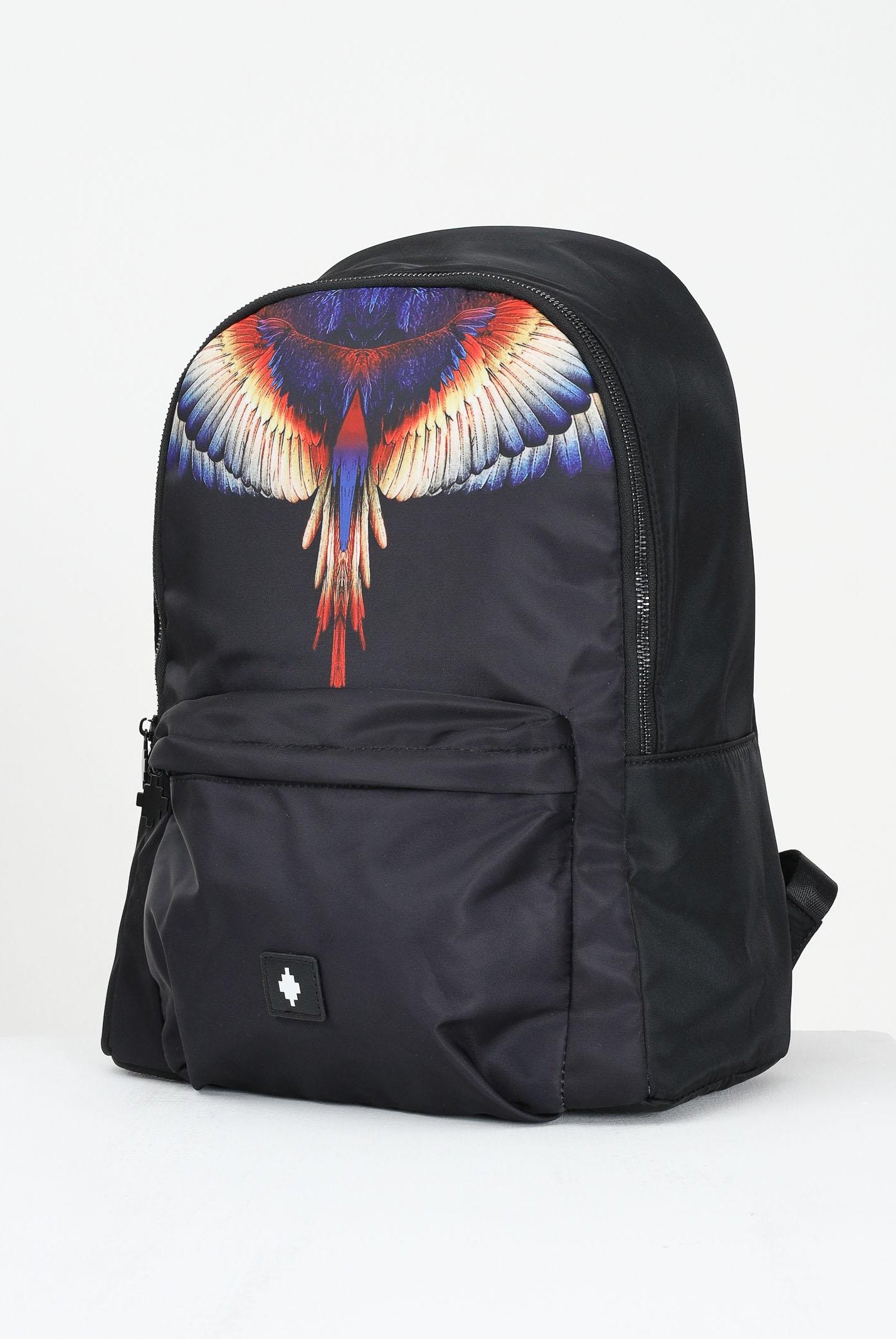 MARCELO BURLON COUNTY OF MILAN Zaino nero per uomo e donna con stampa COMAF250107 MARCELO BURLON COUNTY OF MILAN