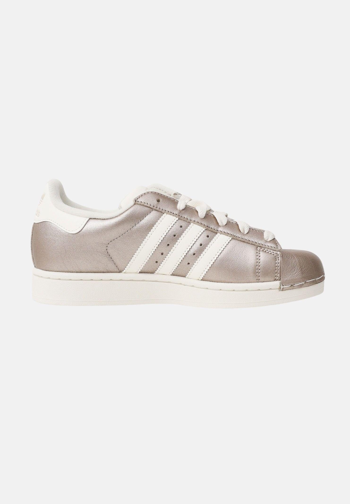 ADIDAS ORIGINALS Sneakers SUPERSTAR II silver da donna IH4538 . ADIDAS ORIGINALS