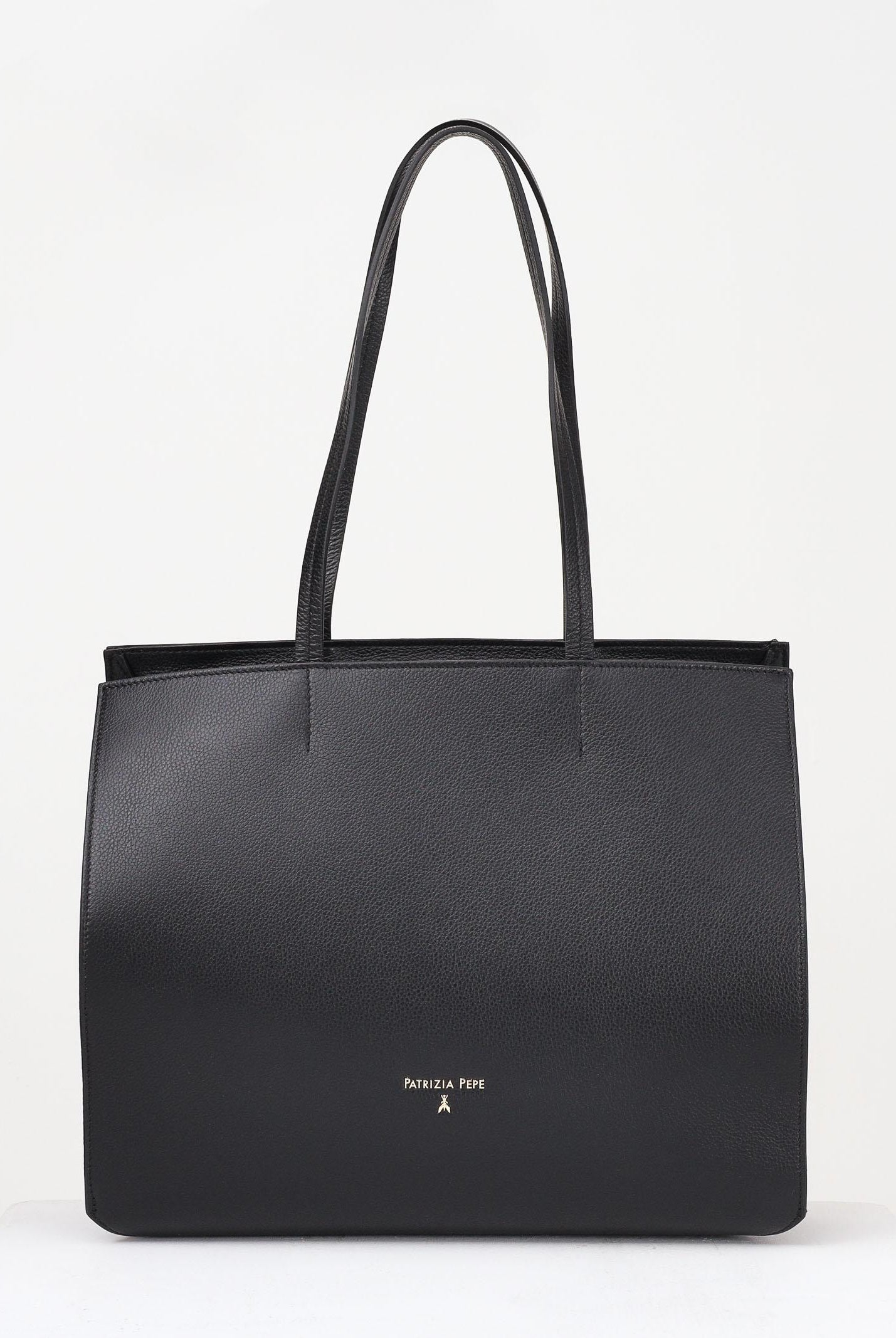 PATRIZIA PEPE Shopper nera da donna 8B0235L001 K470 PATRIZIA PEPE