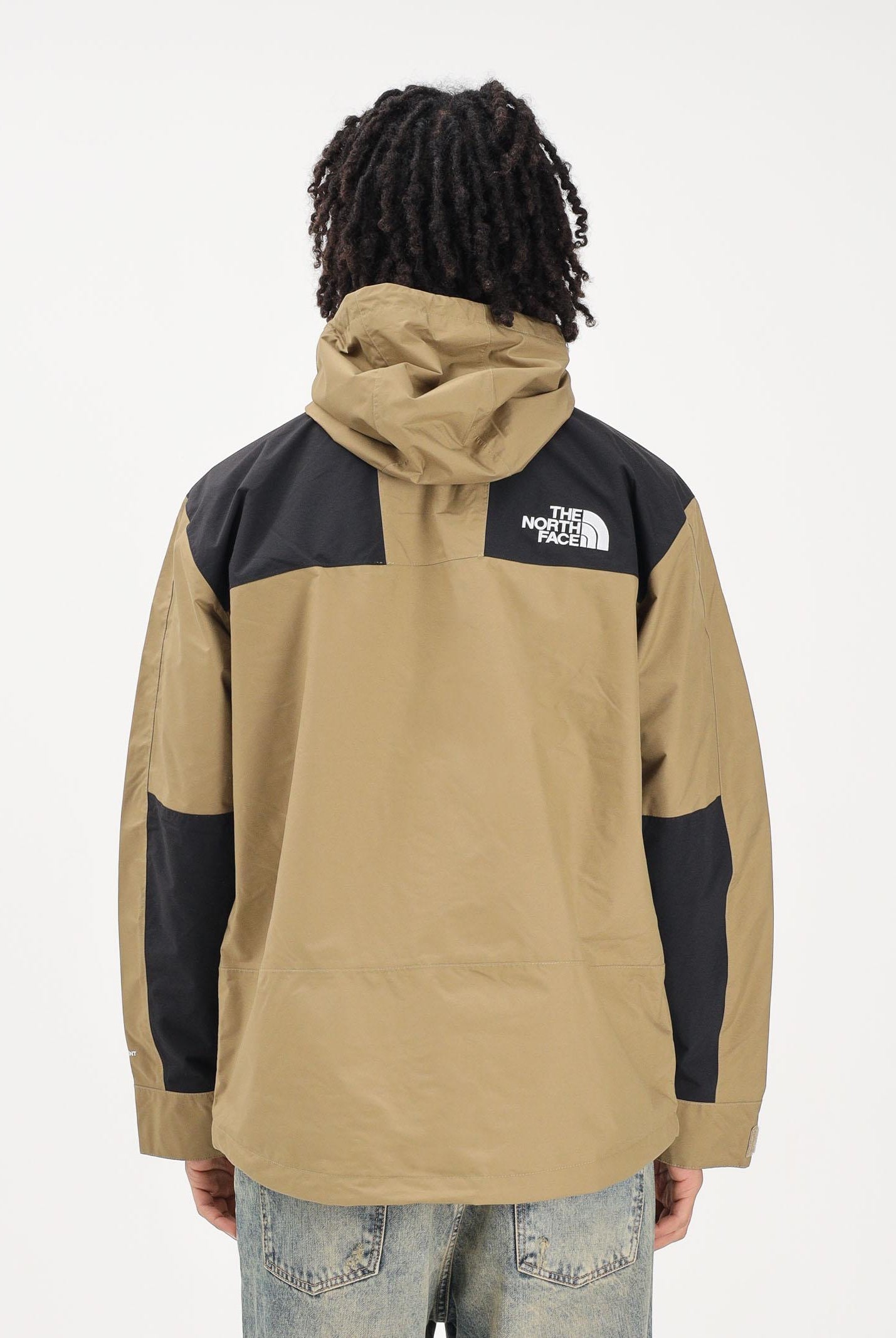 THE NORTH FACE Giacca a vento Reign On kiwi e nero da uomo NF0A8B5GKAL1 . THE NORTH FACE