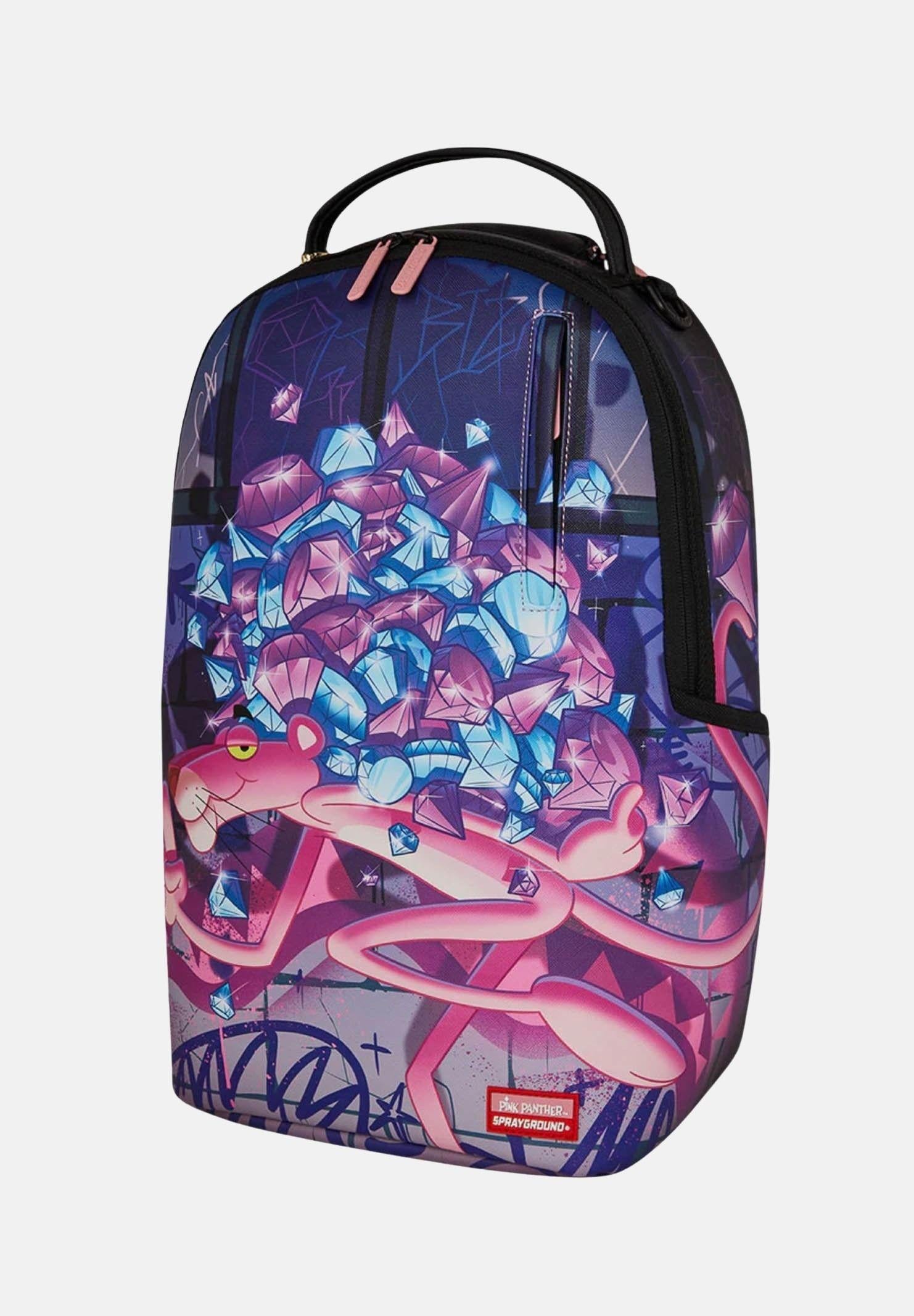 SPRAYGROUND Zaino Pink Panther Diamond Heist viola e rosa da donna 910B7422NSZ . SPRAYGROUND